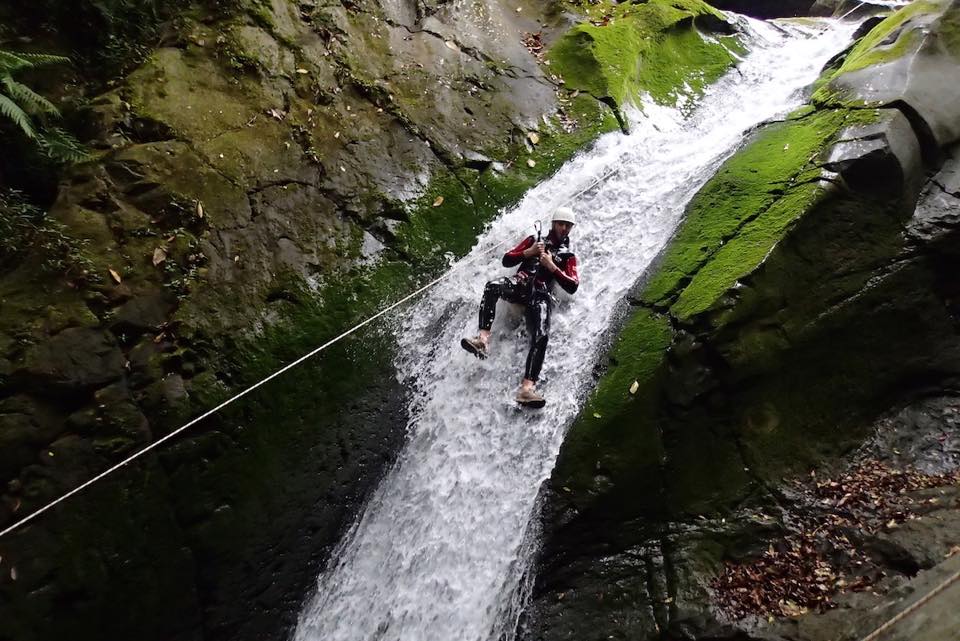 Canyoning at Rivière des Roches for Beginners with Snacks and Photos from CiméO Nature Réunion.