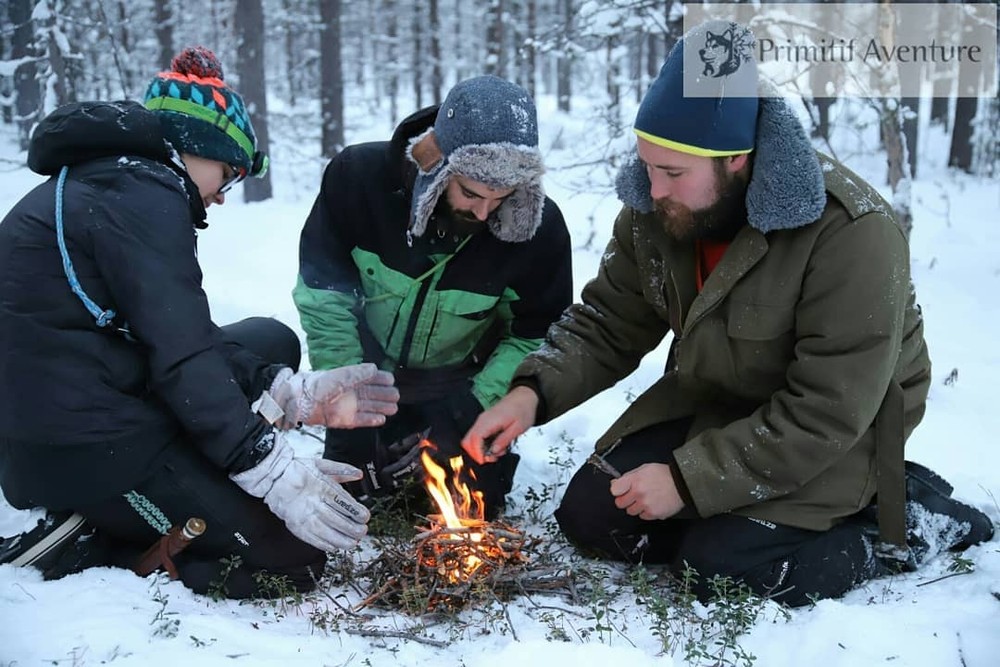 Ice Fishing Tour in Ivalo with Introduction to Ice Fishing from Primitif Aventure Ivalo.