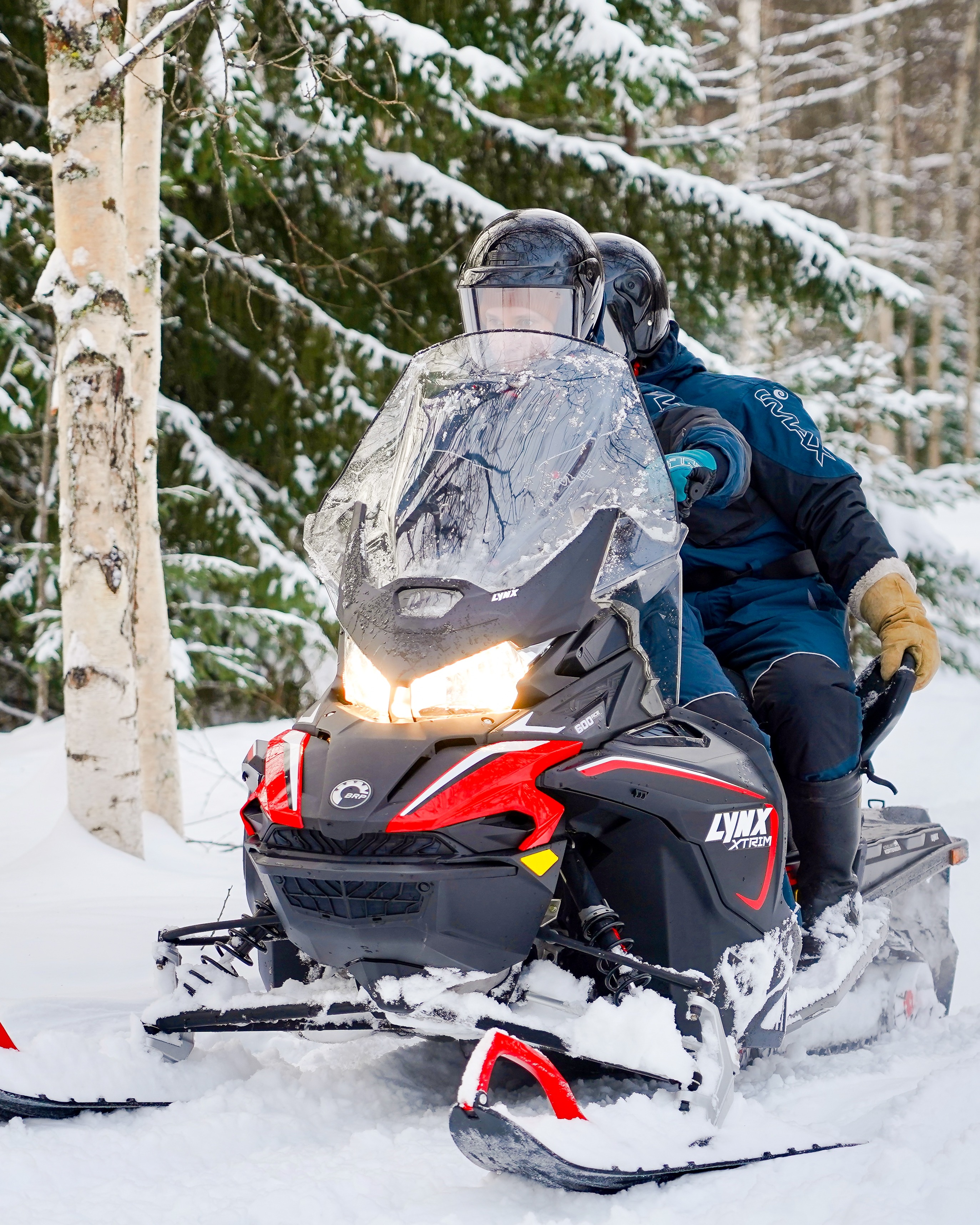 Excursion en motoneige à Rovaniemi avec Déjeuner au feu de bois avec Stay Lapland.