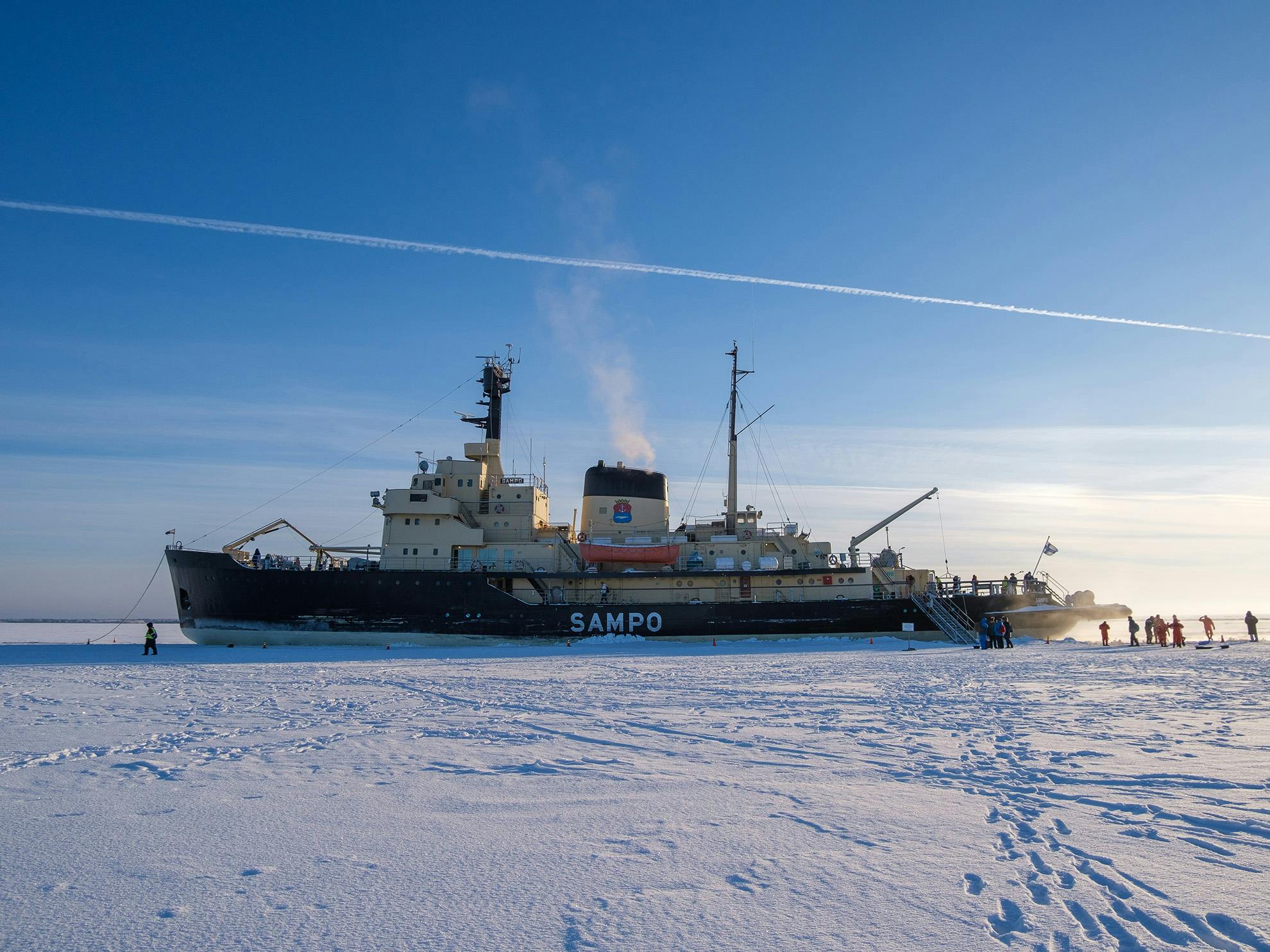 Arctic Icebreaker Boat Trip from Kemi with Lunch from Experience 365 Lapland.