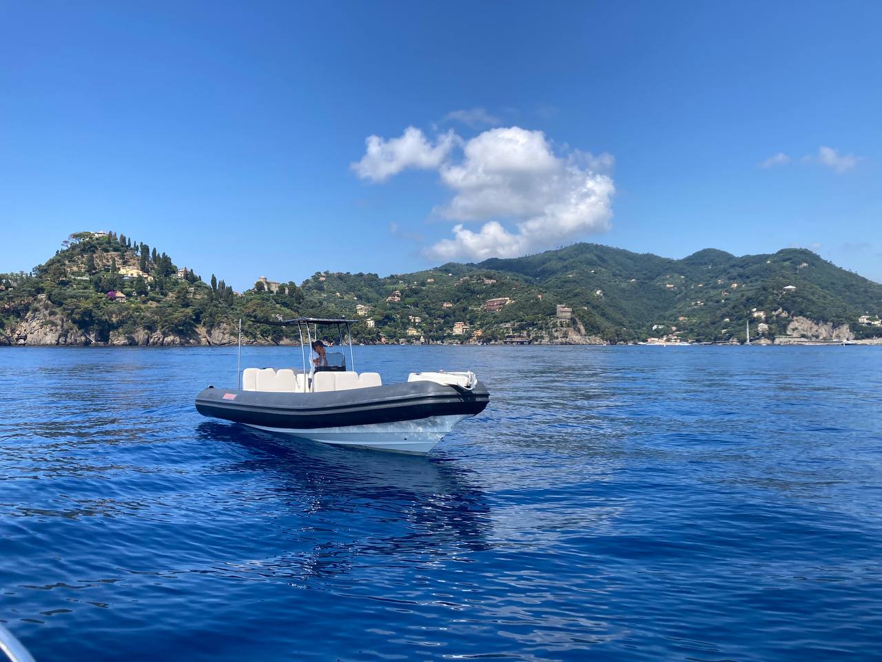 RIB Boat Trip along the Gulf of Portofino with Swimming Stops from Orange Wave Portofino