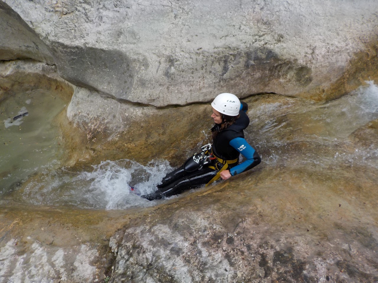 Canyoning dans le canyon de Lance.