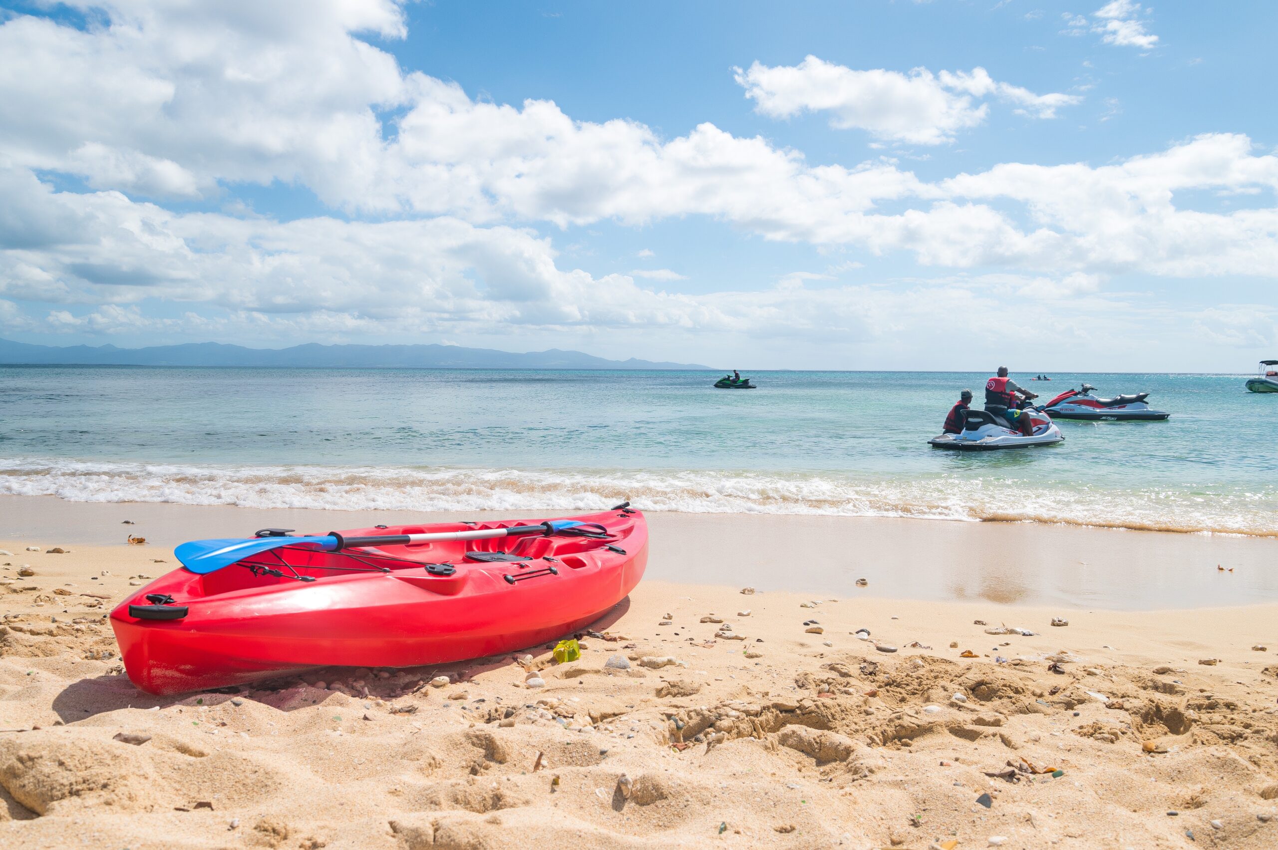 Sea Kayak Rental on Souffleur Beach from Kayak du Souffleur Guadeloupe.
