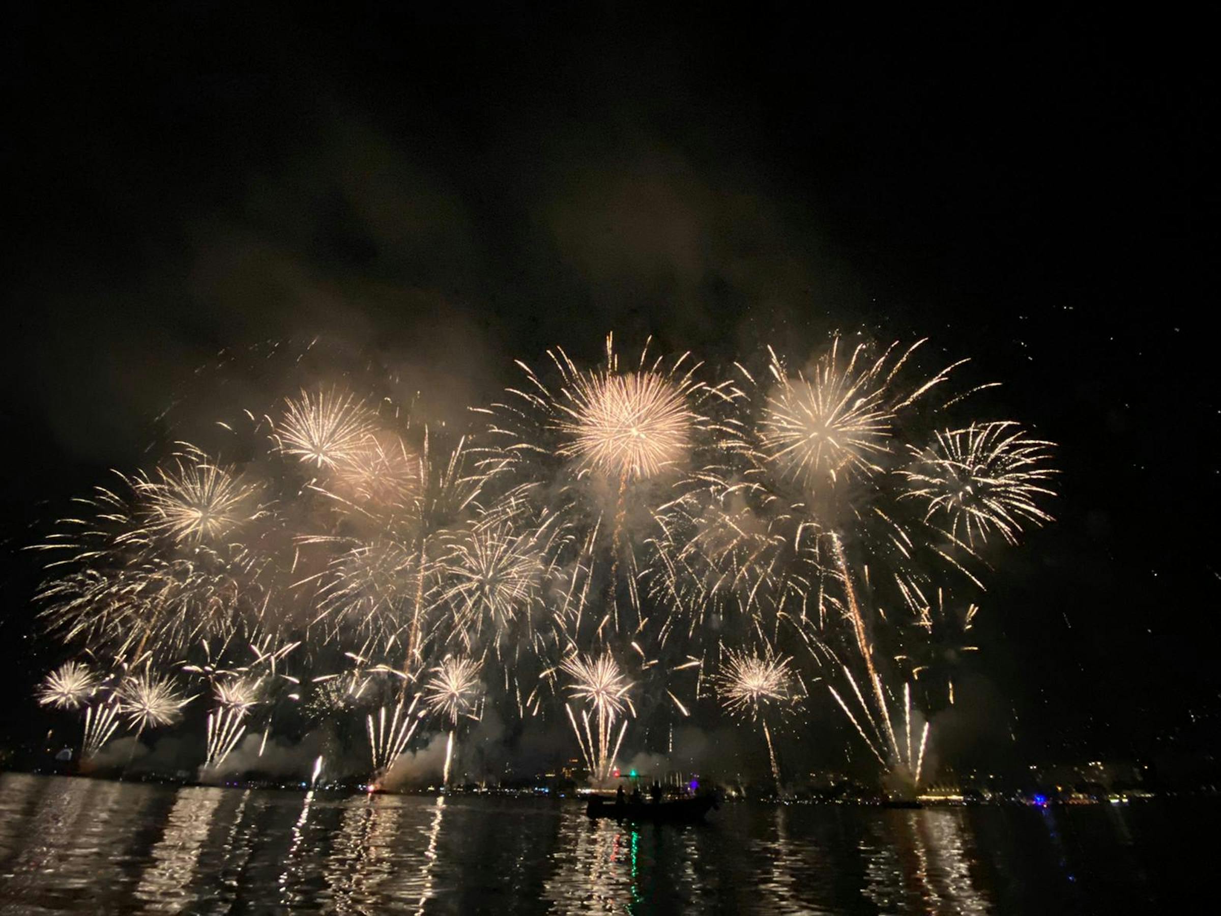 Private Evening Catamaran Trip from Théoule-sur-Mer with Fireworks & Swimming from Black Tenders Cannes & Nice.