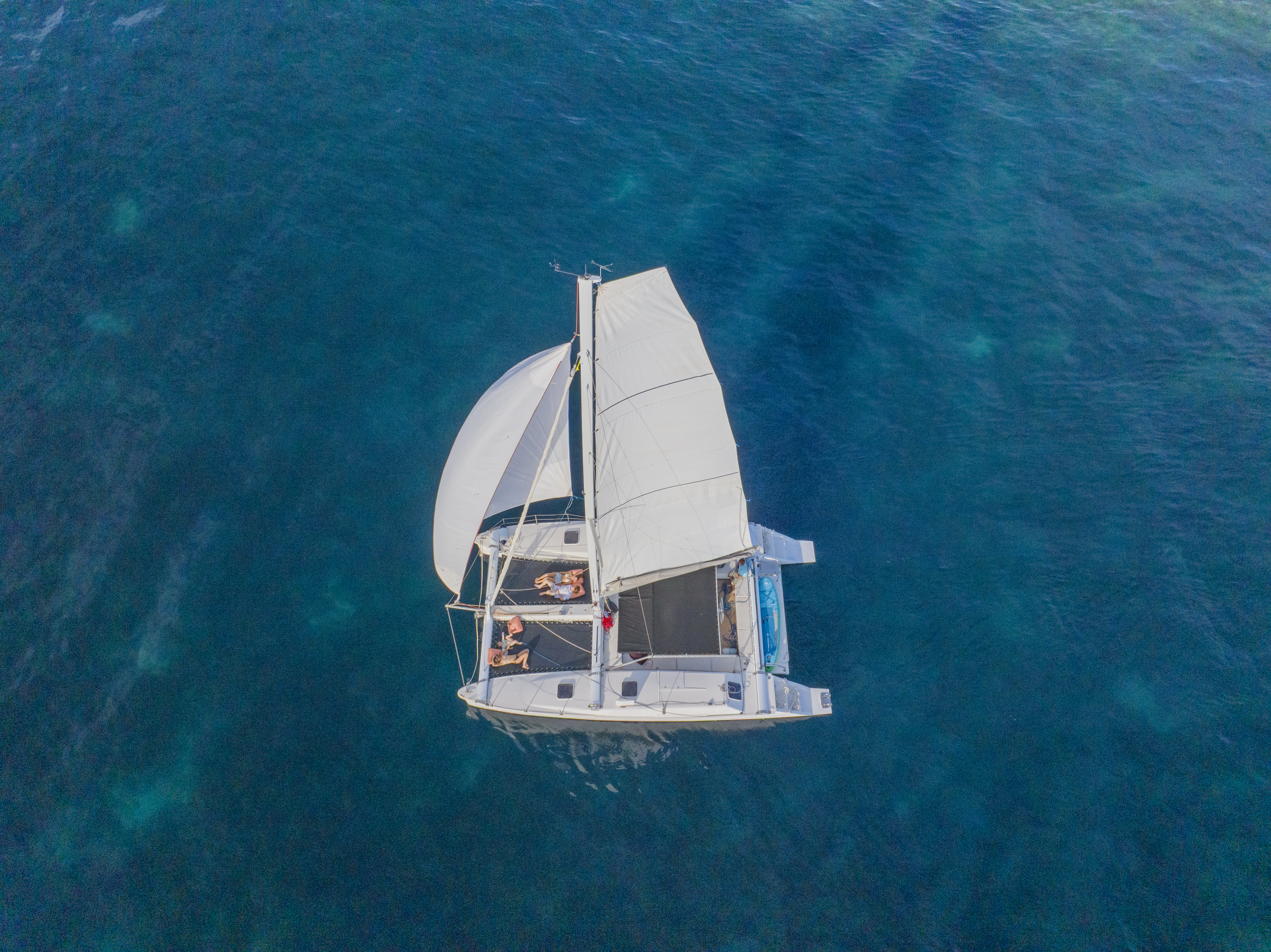 Private Evening Catamaran Trip from Mandelieu-la-Napoule with Fireworks & Swimming.