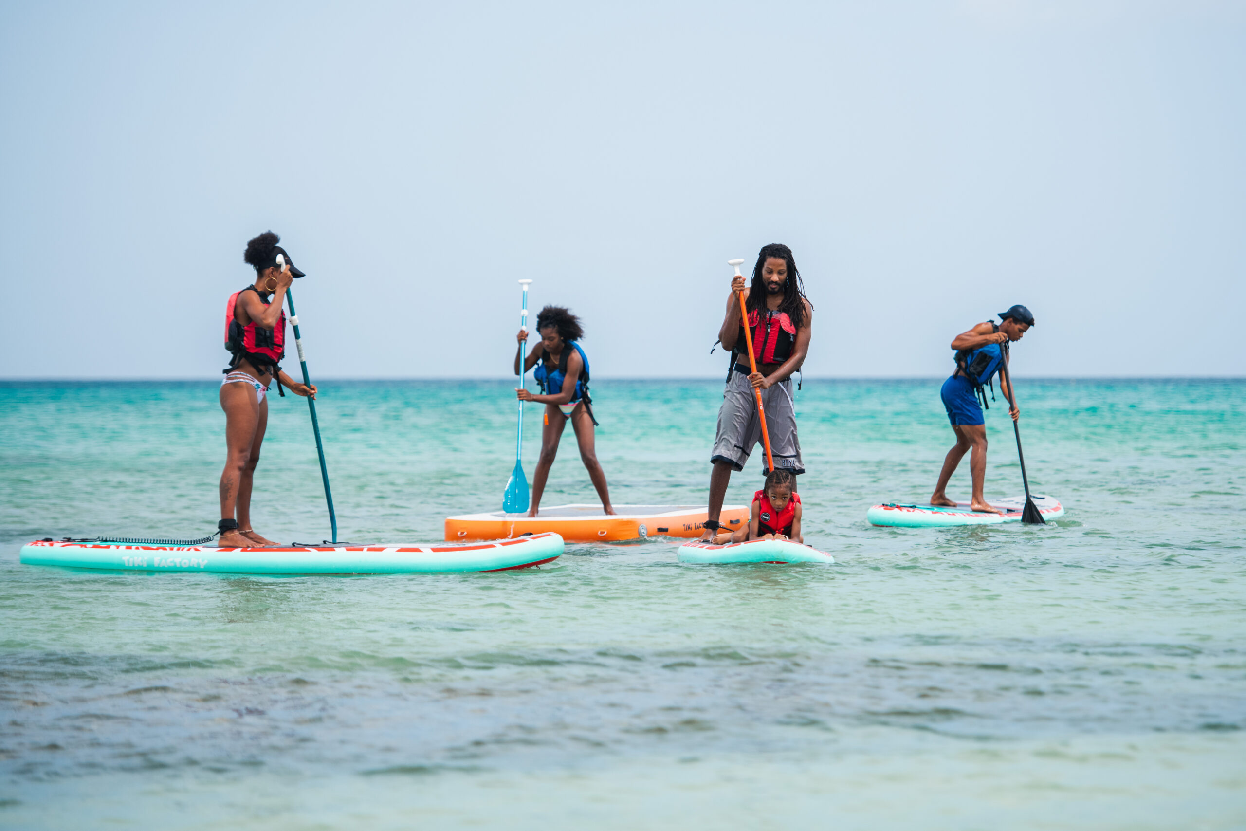 Location de Stand Up Paddle sur la plage du Souffleur.