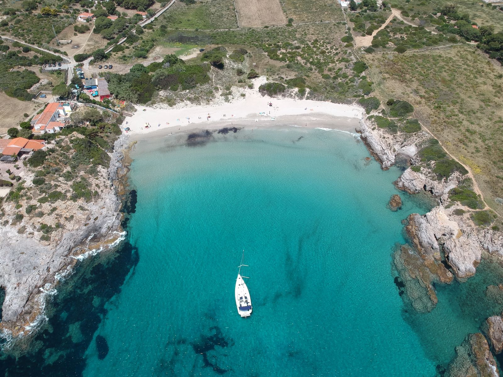 Gita privata in barca da Carloforte a Spiaggia Di Masua.