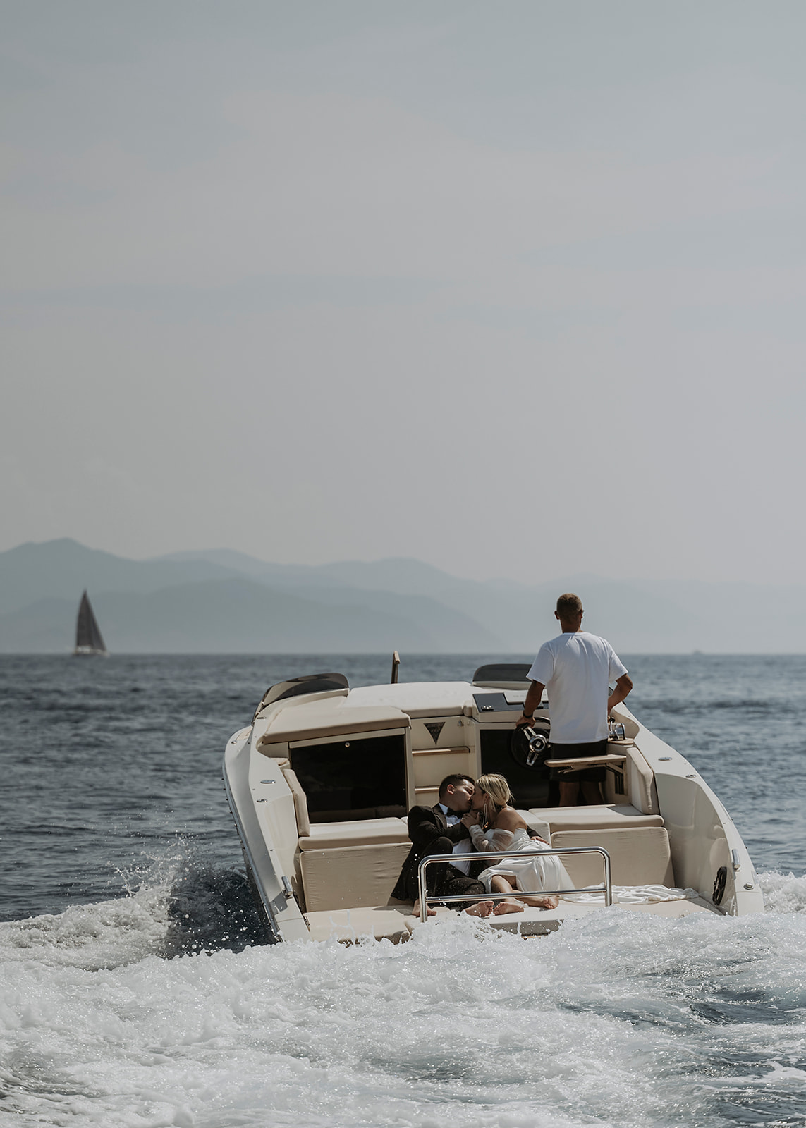 Tour di mezza giornata in barca privata a Portofino, Camogli e San Fruttuoso con The Green Boat Portofino.