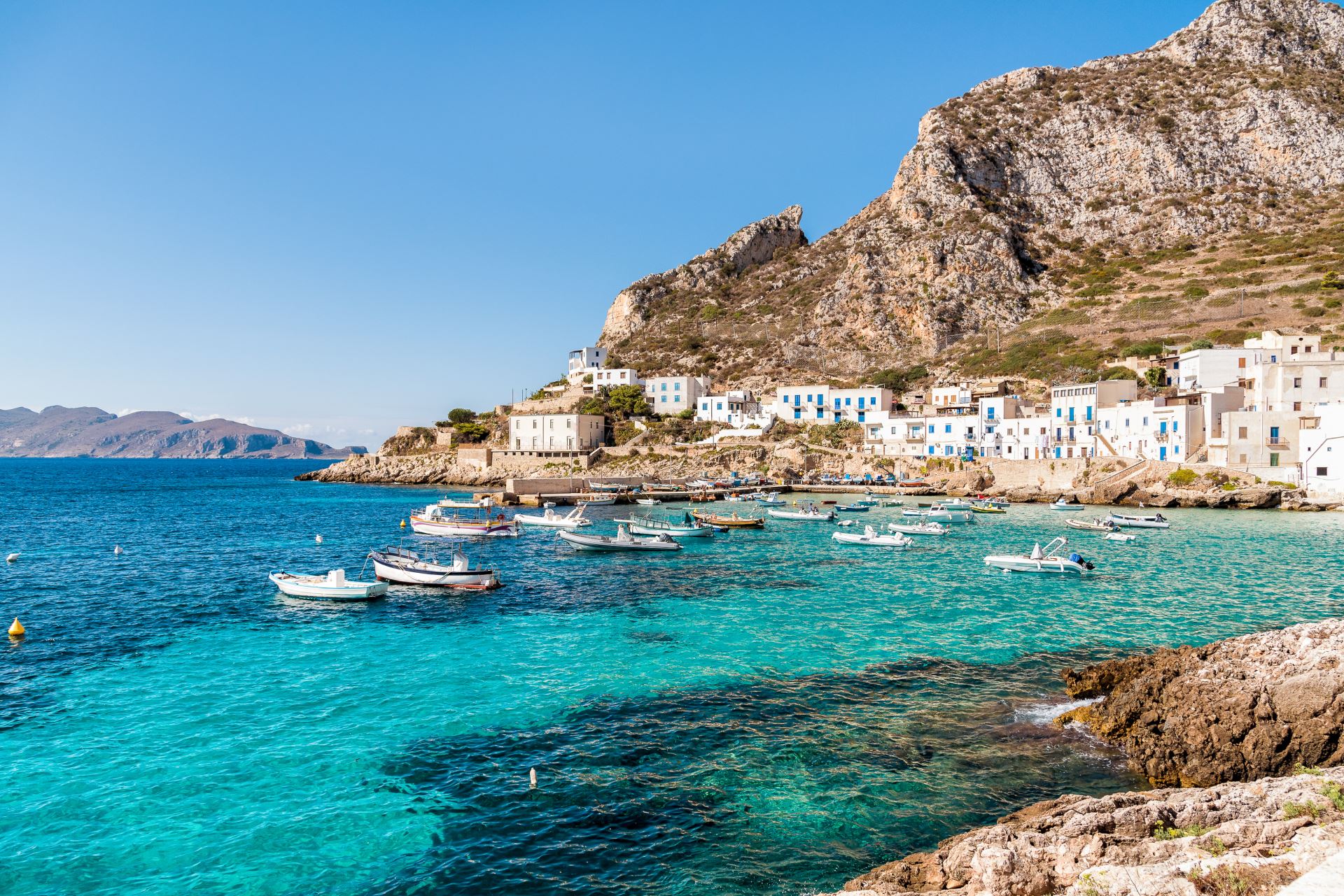 Balade en bateau - Cala Rossa avec Blu Lines Egadi.
