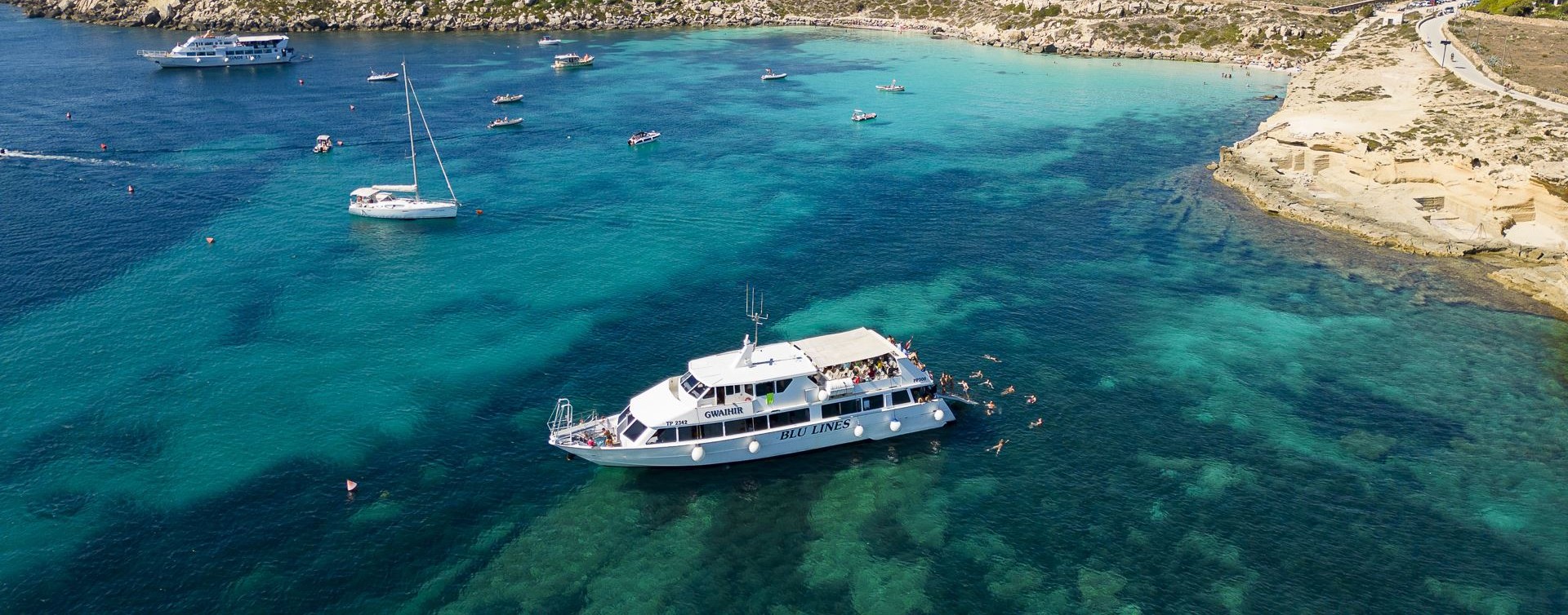 Boat Trip from Trapani to Favignana & Levanzo with Lunch.