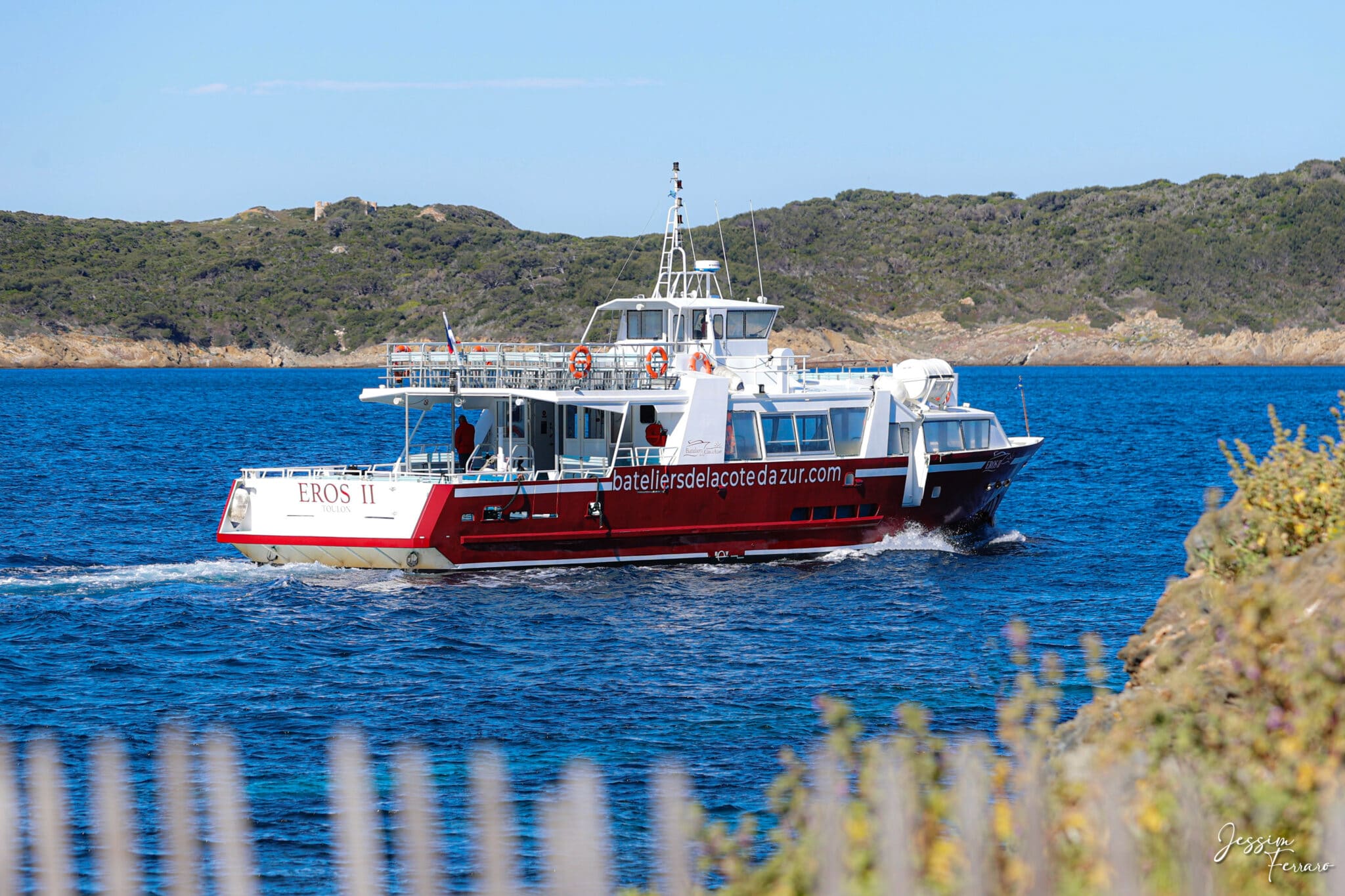 Round Trip Ferry to Port-Cros Island from La Londe-les-Maures.