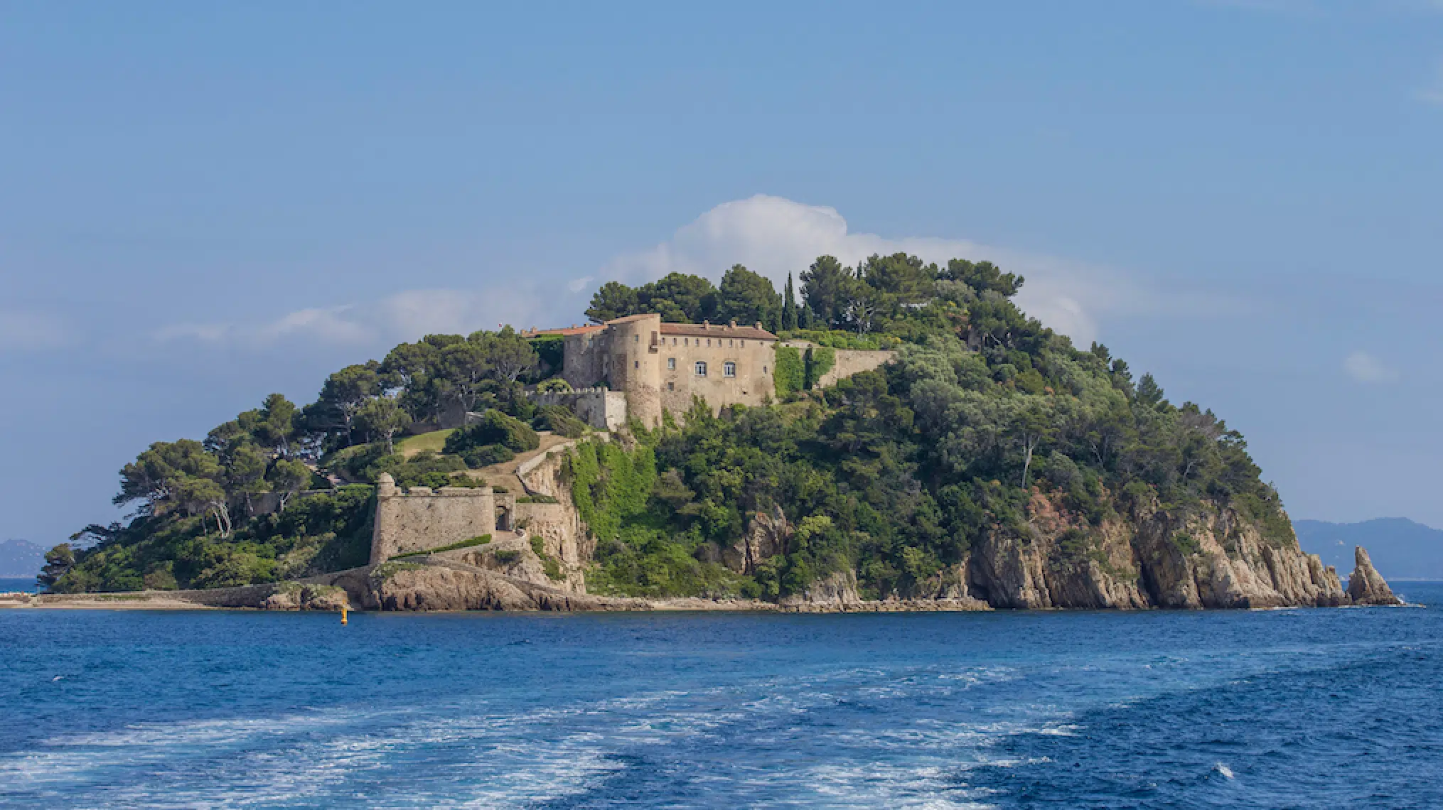 Boat Trip to Fort de Brégançon from La Londe-les-Maures.