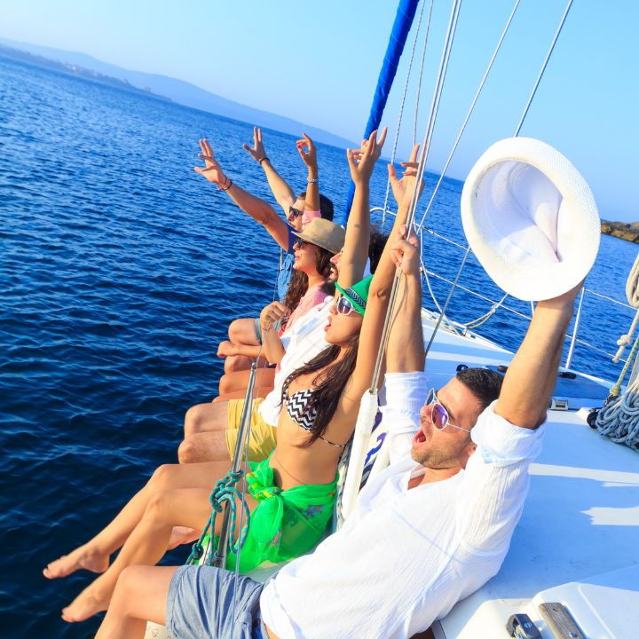 Private Sunset Sailing Trip along the Coast of Marbella with Swimming Stop from Sailing Me Marbella.