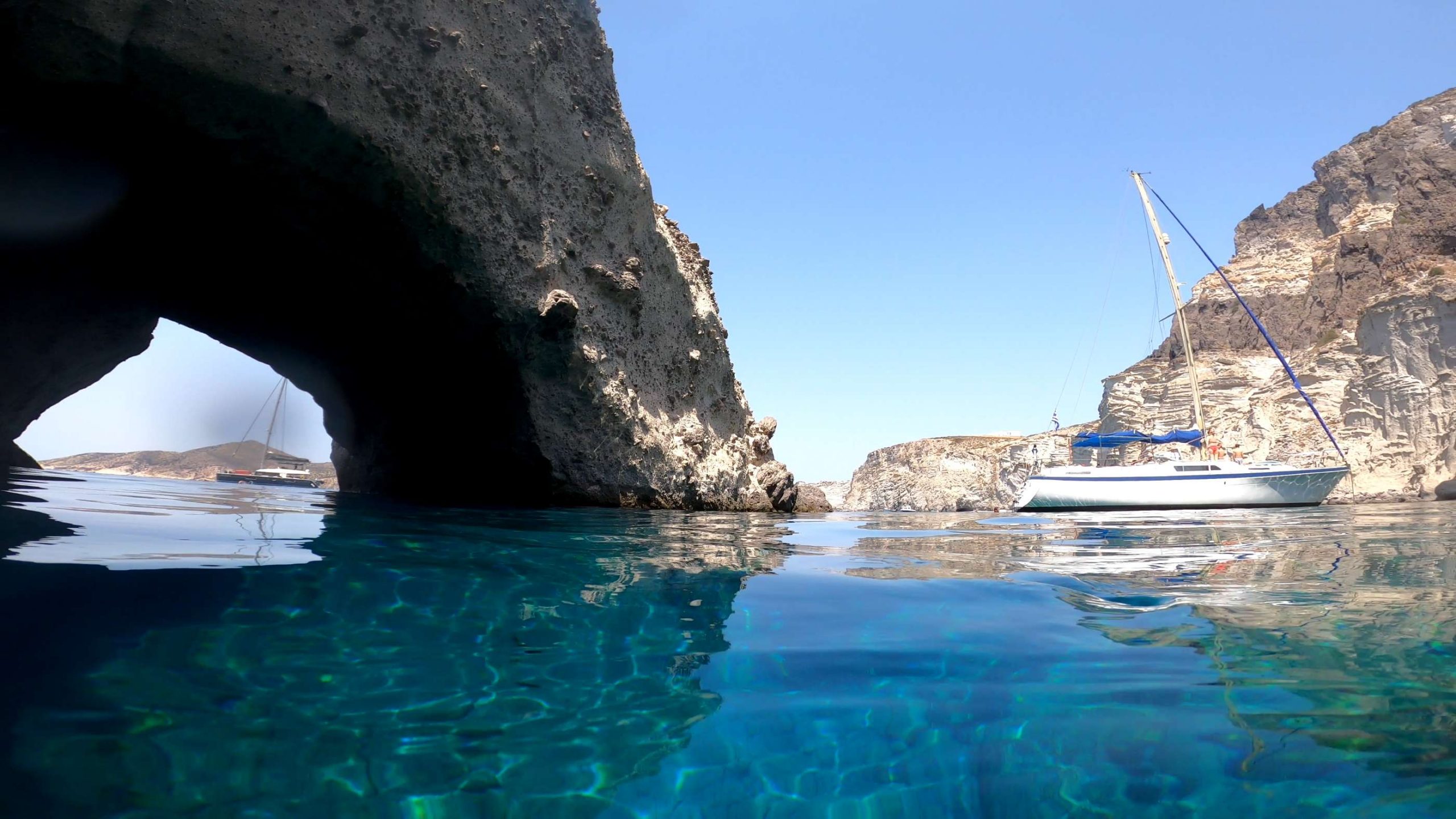 Half-Day Private Sailing Boat Trip to the Blue Lagoon with Open Bar.