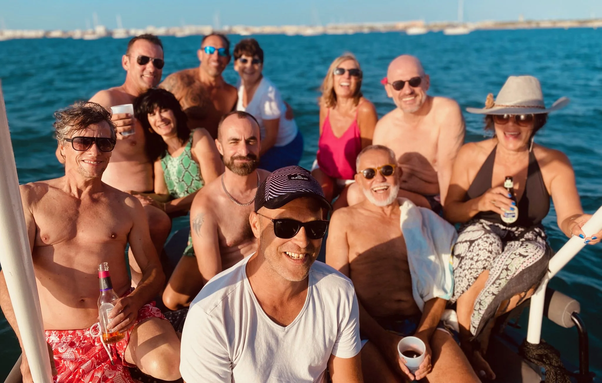 Bootstour von Le Grau-du-Roi nach Baie d'Aigues-Mortes mit Beach Boat Le Grau-du-Roi.