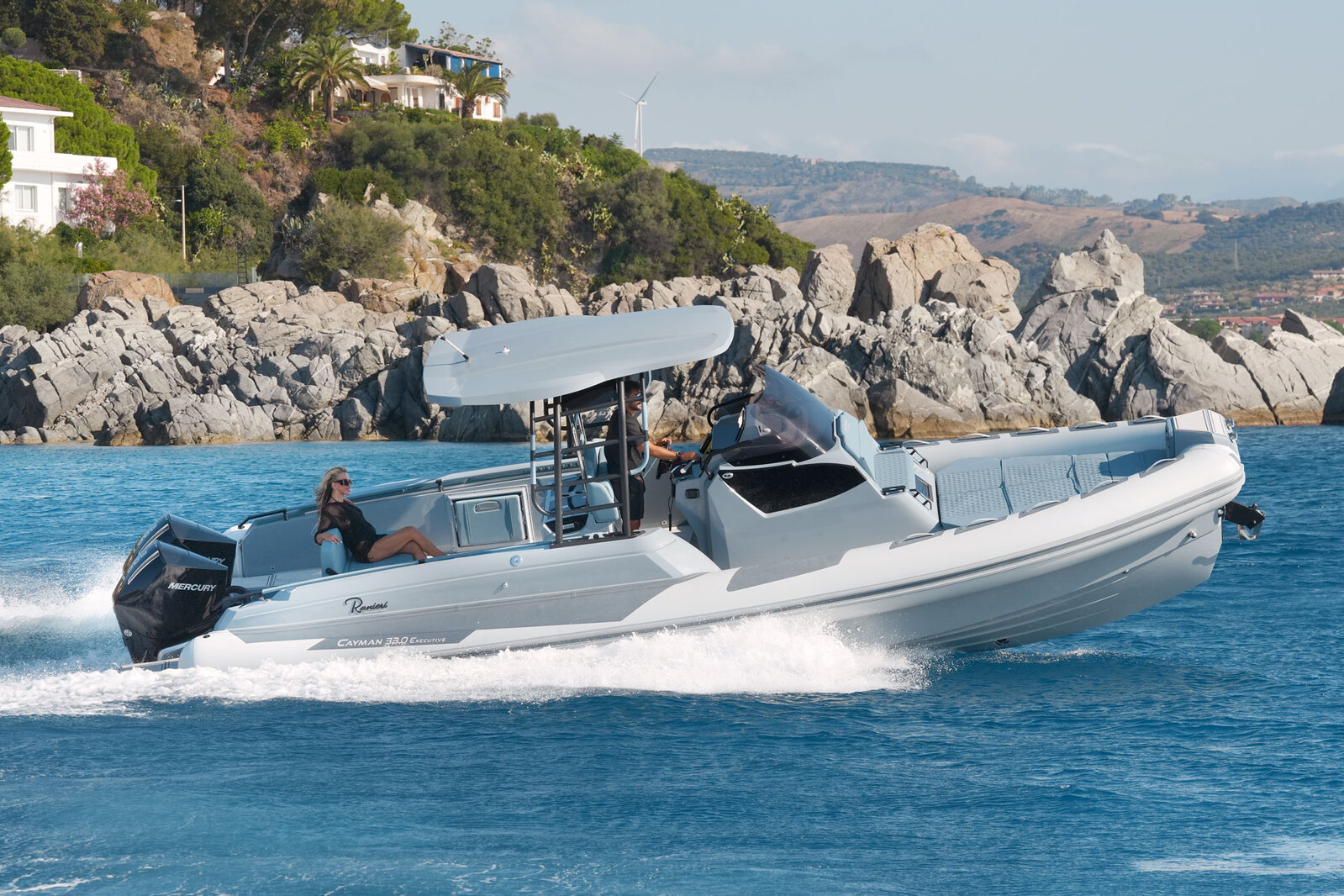 Full-Day RIB Boat Trip to the Coves of the Argentario with Apéritif & SUP from Blue Vibes Argentario.