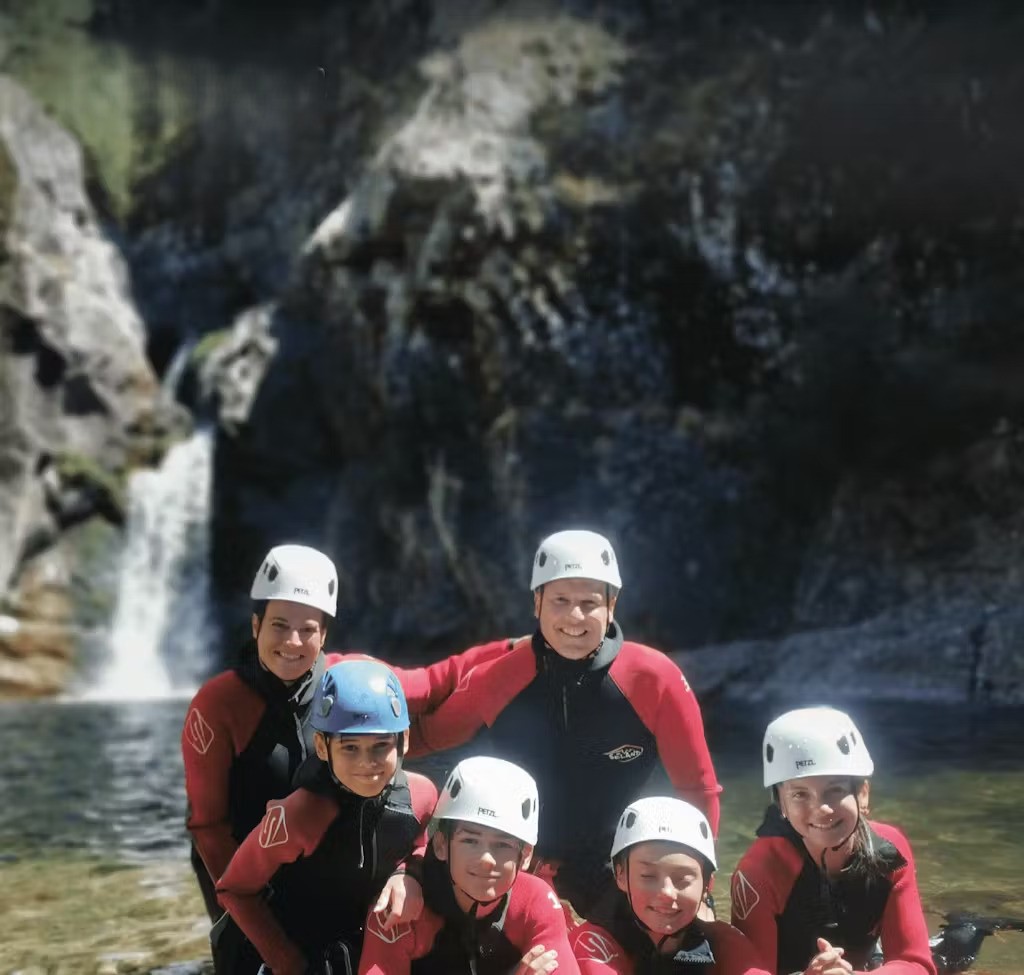 Privates ganztägiges Canyoning in La Borne oder im La Garde Canyon - Discovery mit Born 2 Aventure.