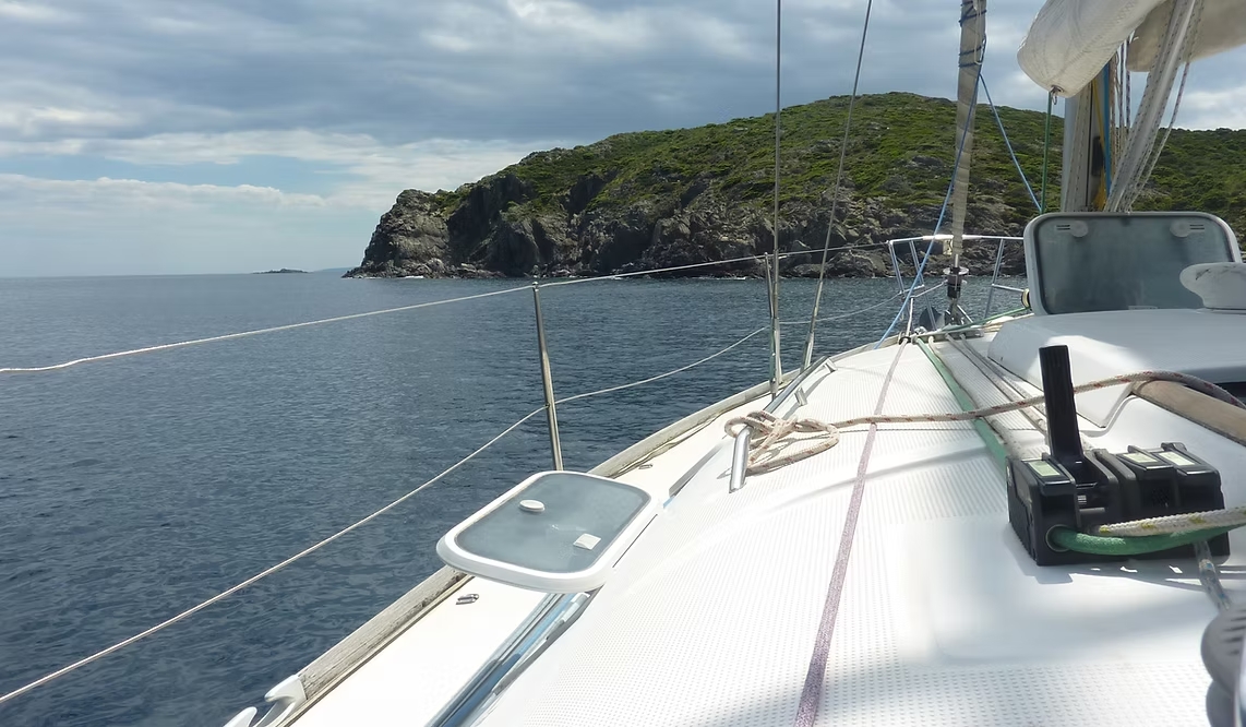Private Boat Trip from Roses to Cap Norfeu with Swimming, Snorkeling & Snacks from aVela Roses.