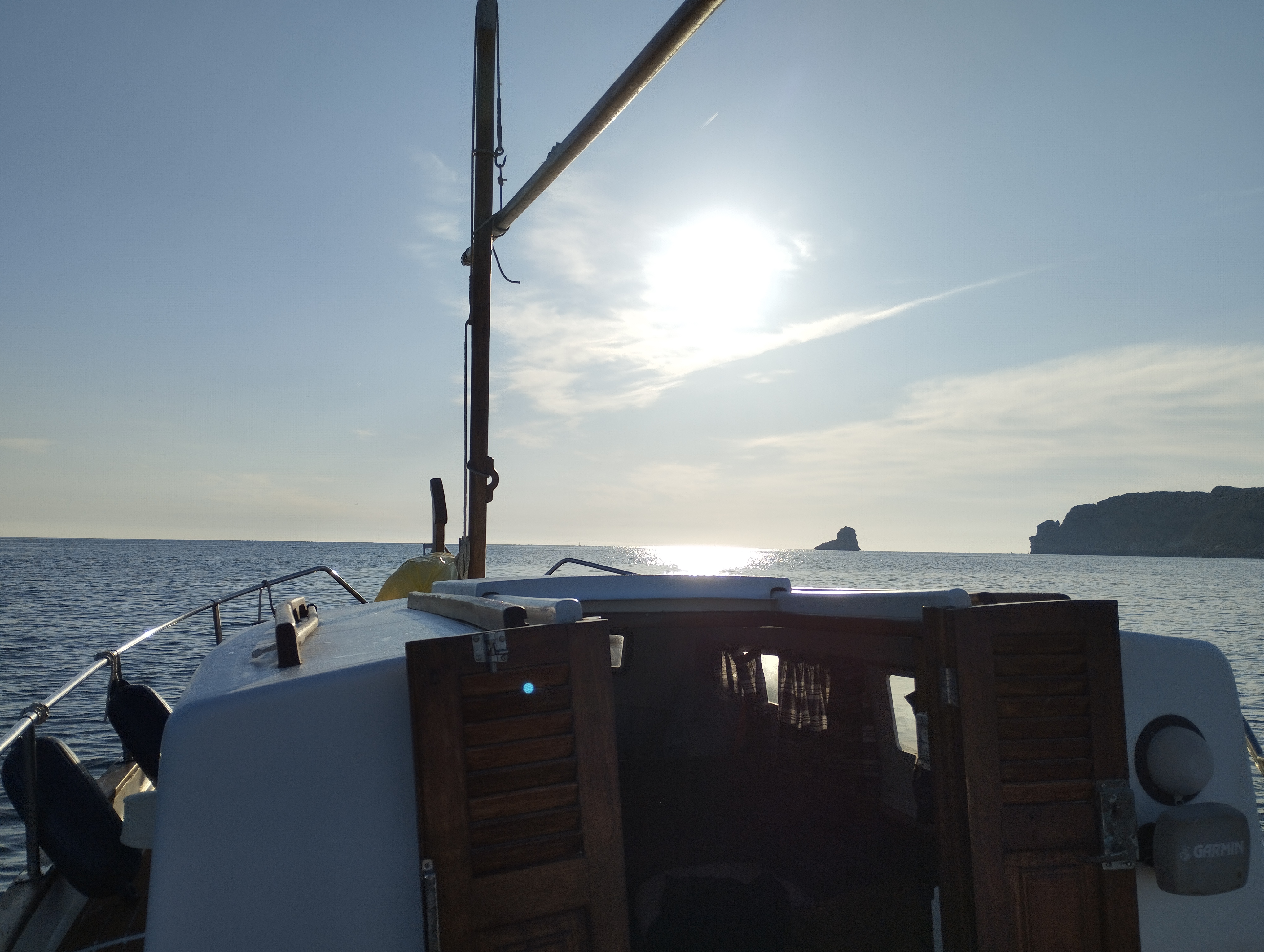 Private Sunset Boat Trip from Roses with Snacks from aVela Roses.