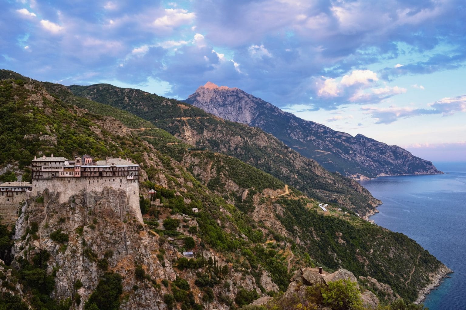 Bootstour von Ouranoupolis zum Berg Athos & Ammouliani mit Athos Sea Cruises Halkidiki.