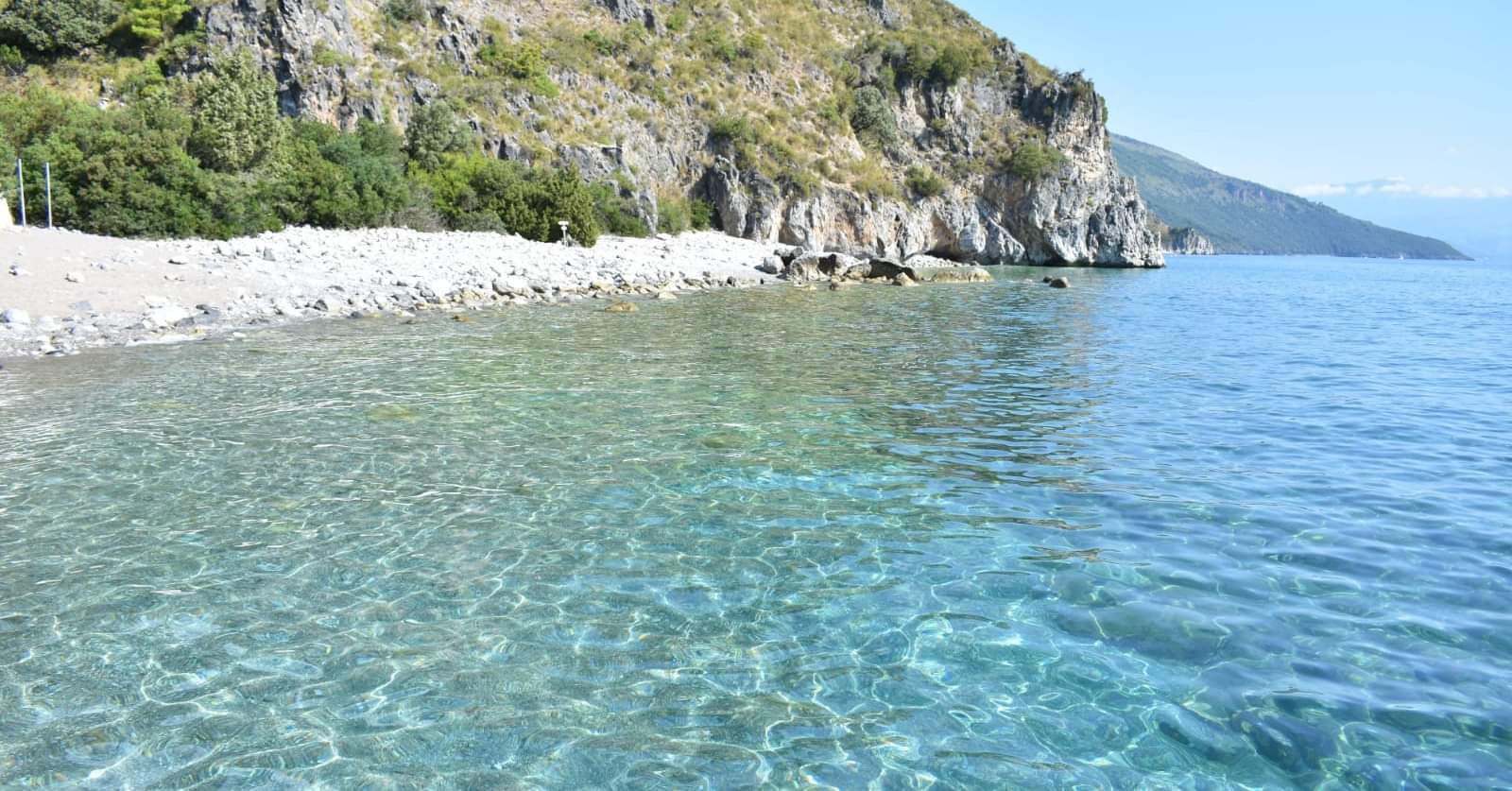 Transfer in barca da Scario a Baia degli Infrechi con guida.