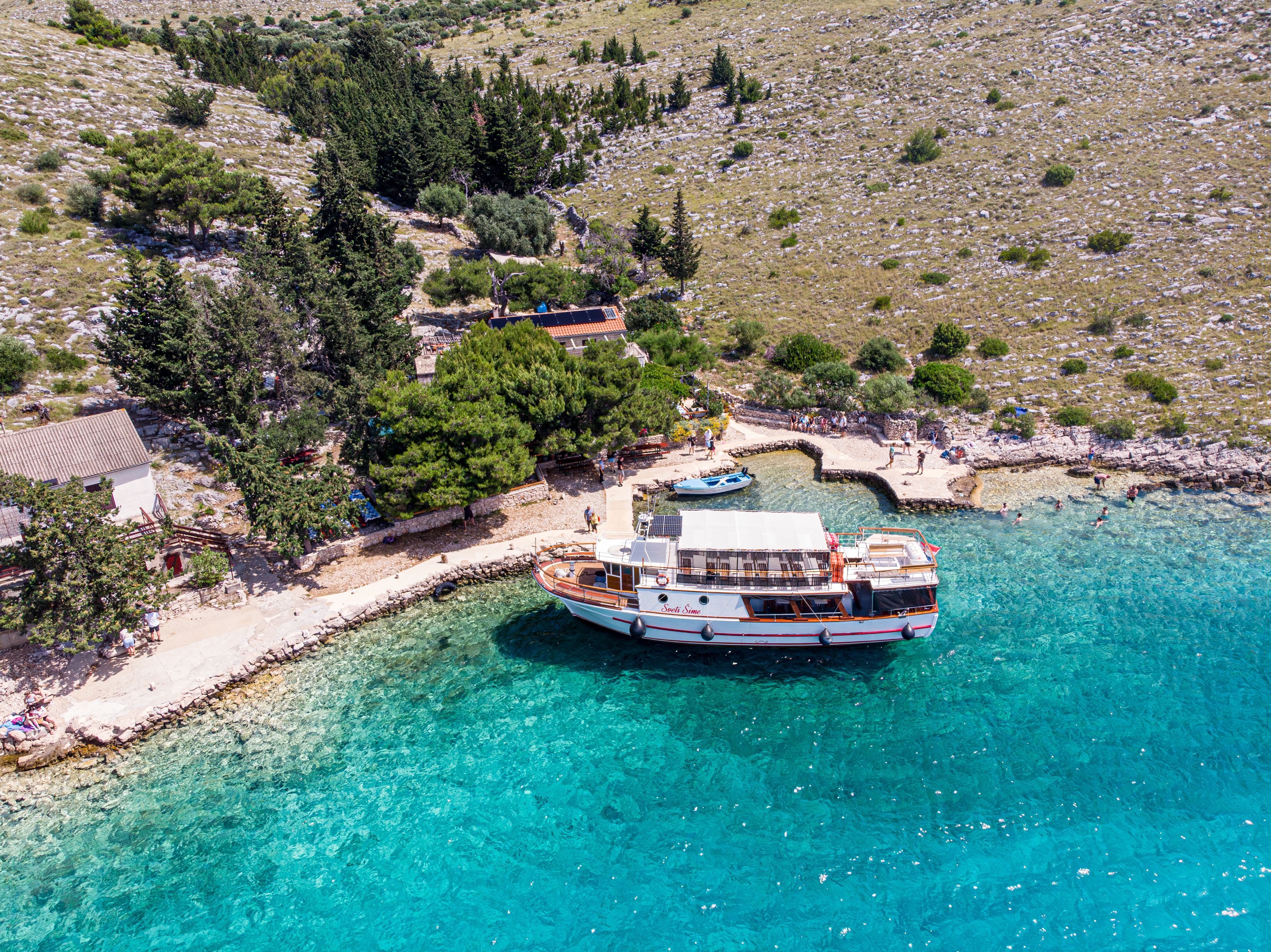 Bootstour zum Kornati-Nationalpark ab Zadar mit Mittagessen & Schwimmen.