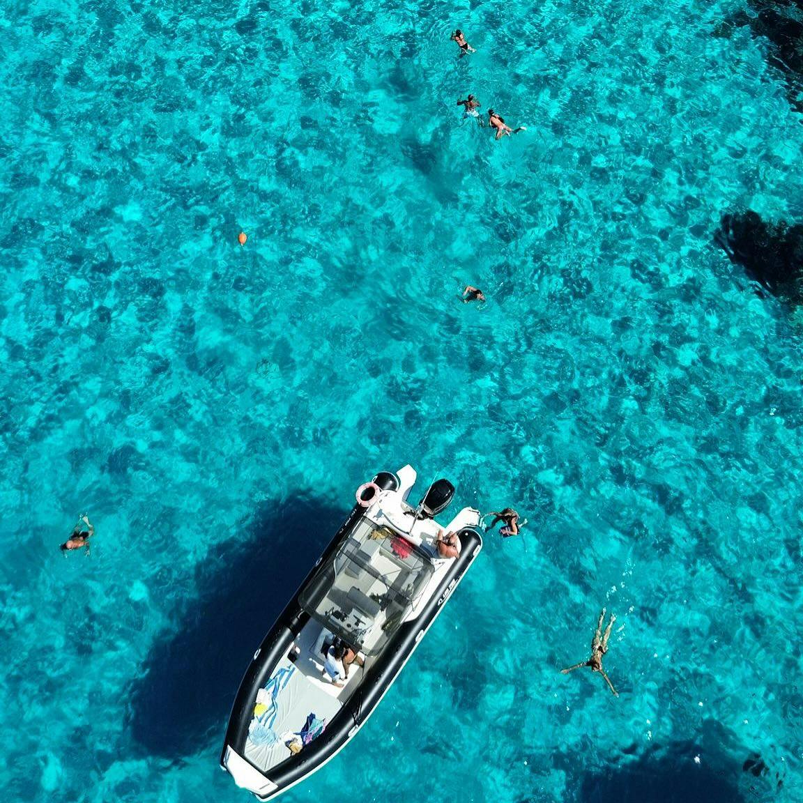 RIB Boat Trip from Lampedusa to Linosa with Swimming Stops from OltreMare Lampedusa e Linosa Sea Experience.