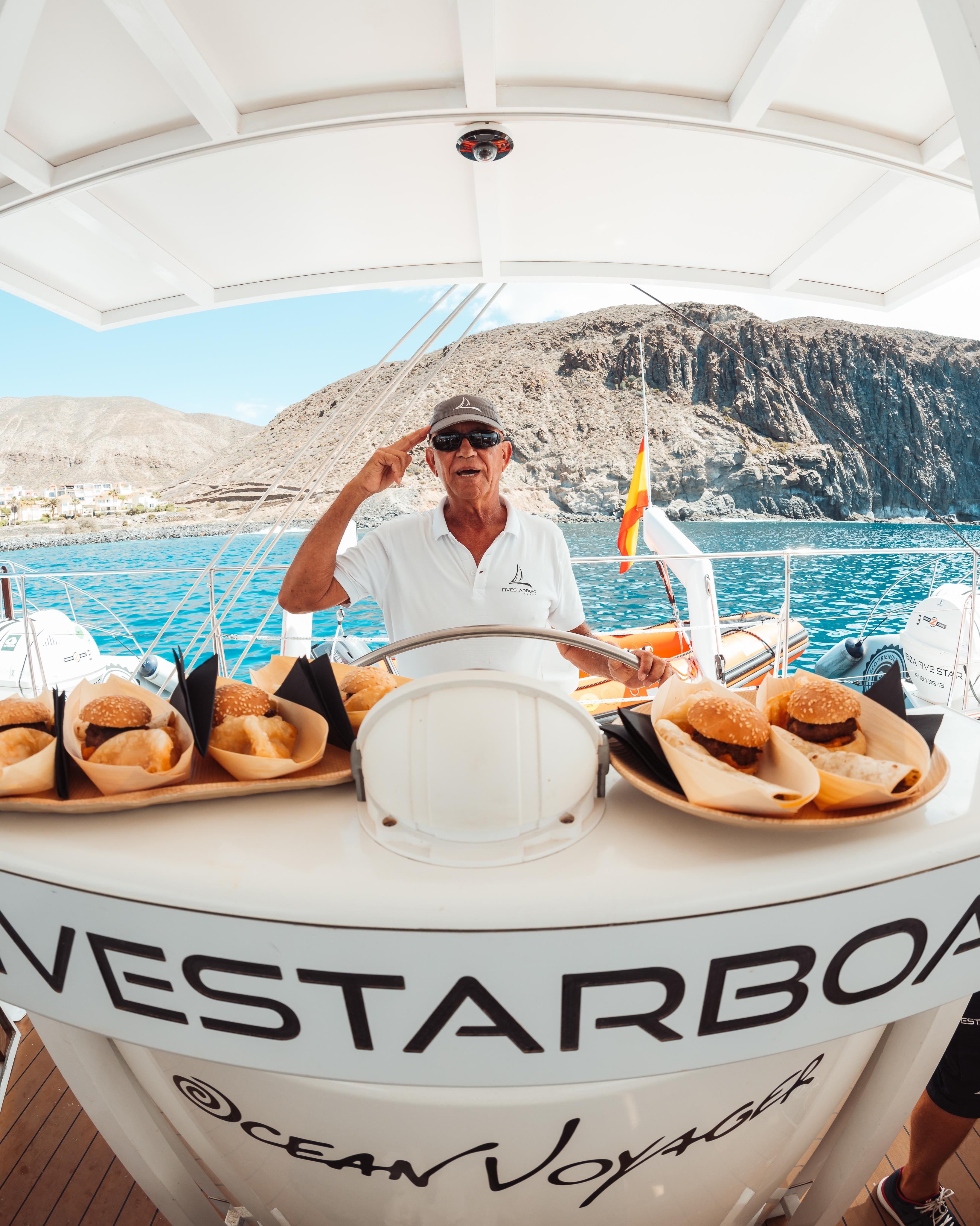 Afternoon Catamaran Trip from Las Galletas with Brunch & Drinks.