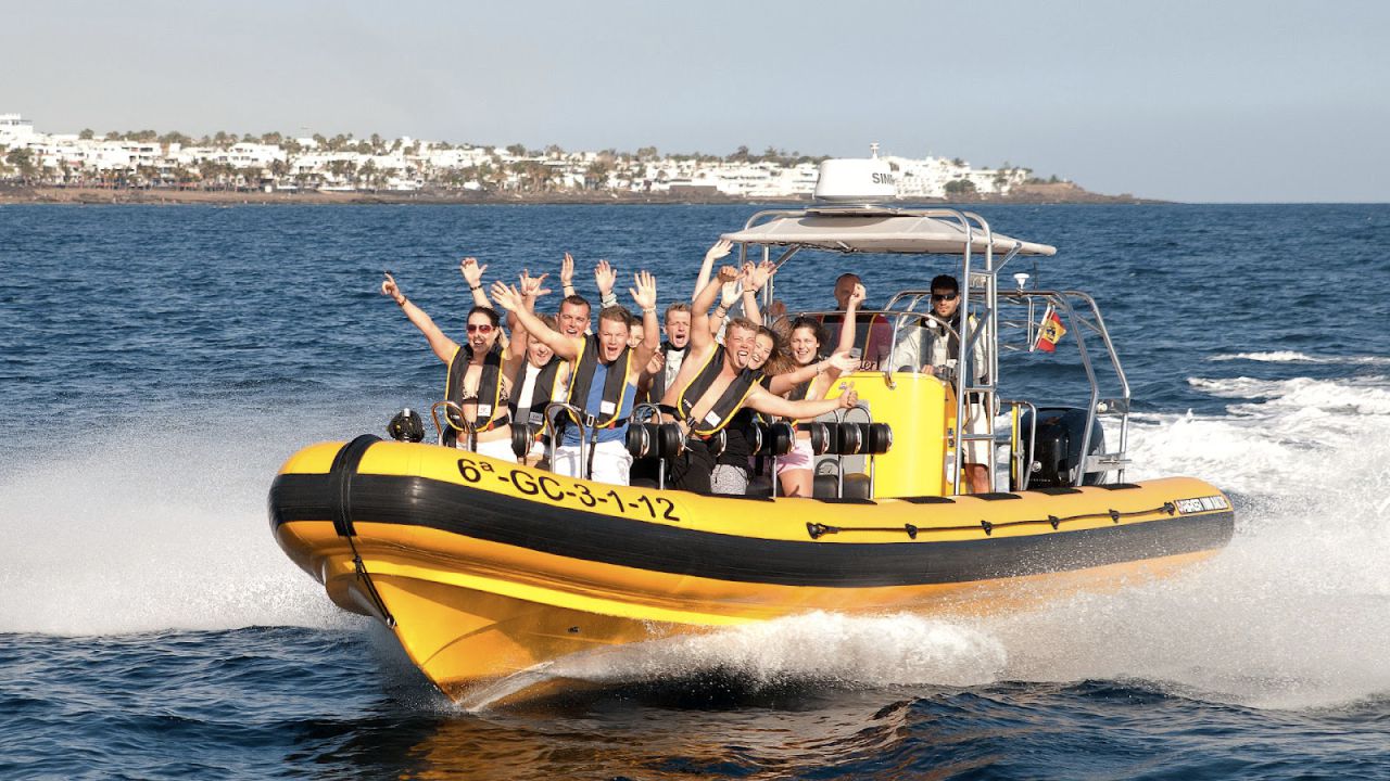 Dolphin Watching Speedboat Trip from Lanzarote from Waverider Lanzarote.