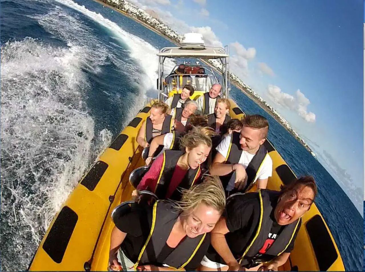 Speedboat Trip in Lanzarote at Full Speed from Waverider Lanzarote.