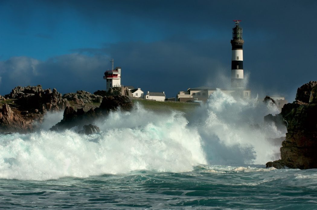 Traghetto di andata e ritorno per Ouessant da Lanildut con Finist'mer Compagnie Maritime.