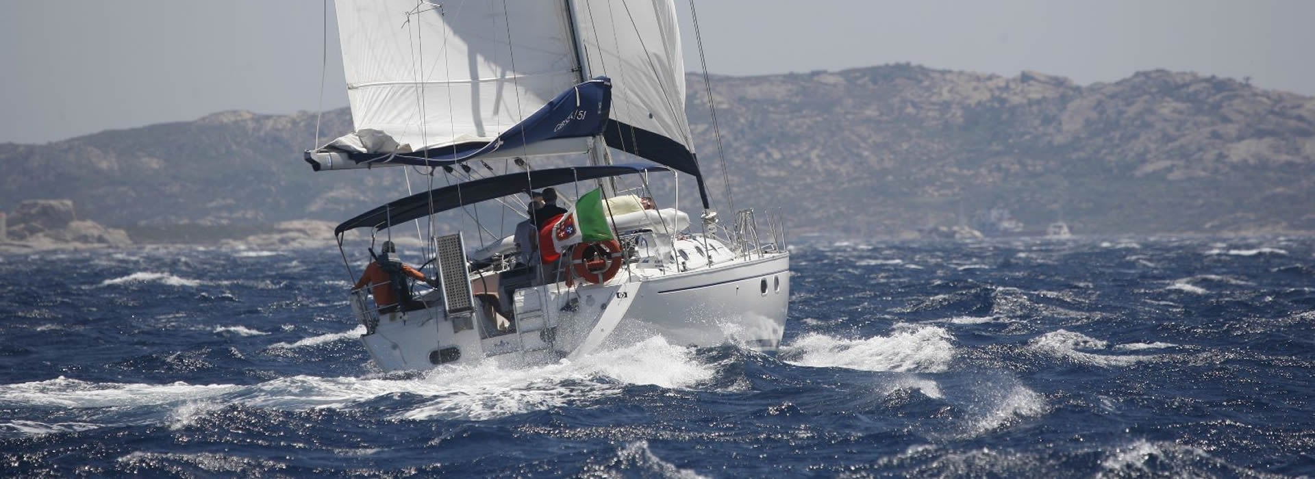 Gita in barca a vela da Palau a Isola di Santa Maria.