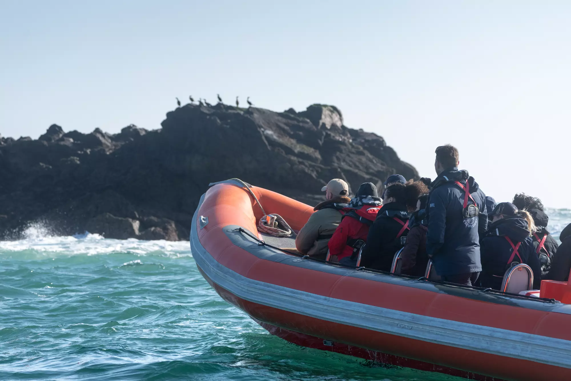 RIB Boat Trip to Molène with Stopover and Wildlife Watching from Archipel Excursions Le Conquet.