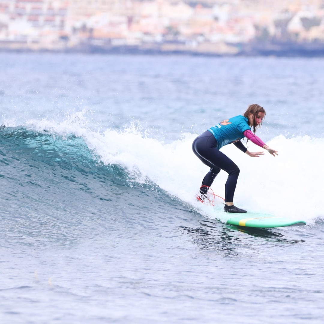 Private Surf Lessons (from 6 y.) in Playa de las Americas with Photos from Shaka Surf Tenerife.