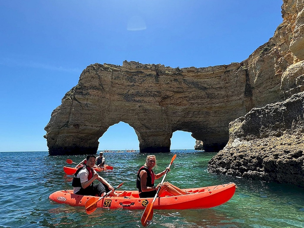 Guided Kayak Tour to the Benagil Cave from Clear Emotions Benagil.