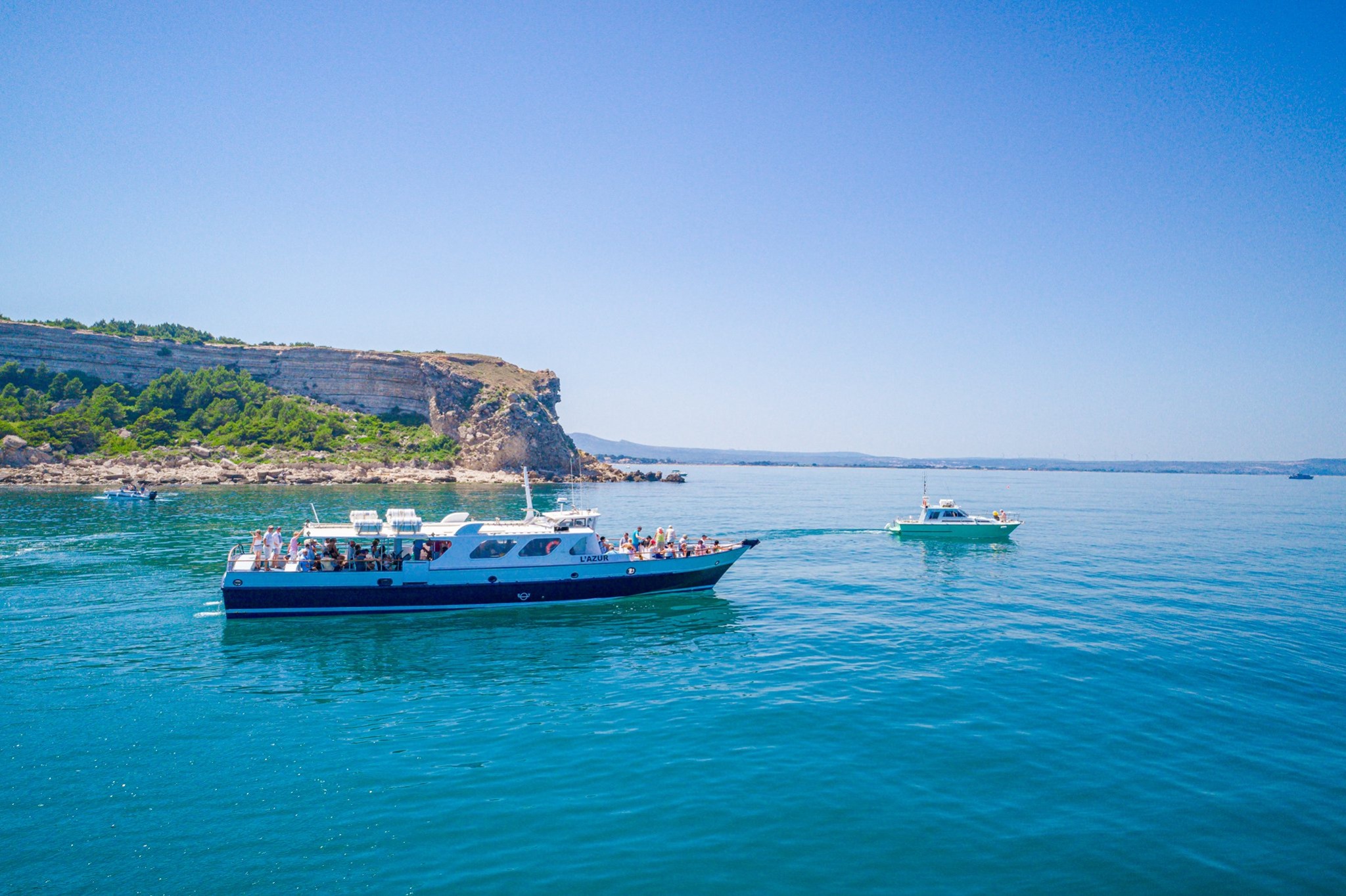 Balade en bateau dans le golfe du Lion avec Observation des dauphins & Guide nature.