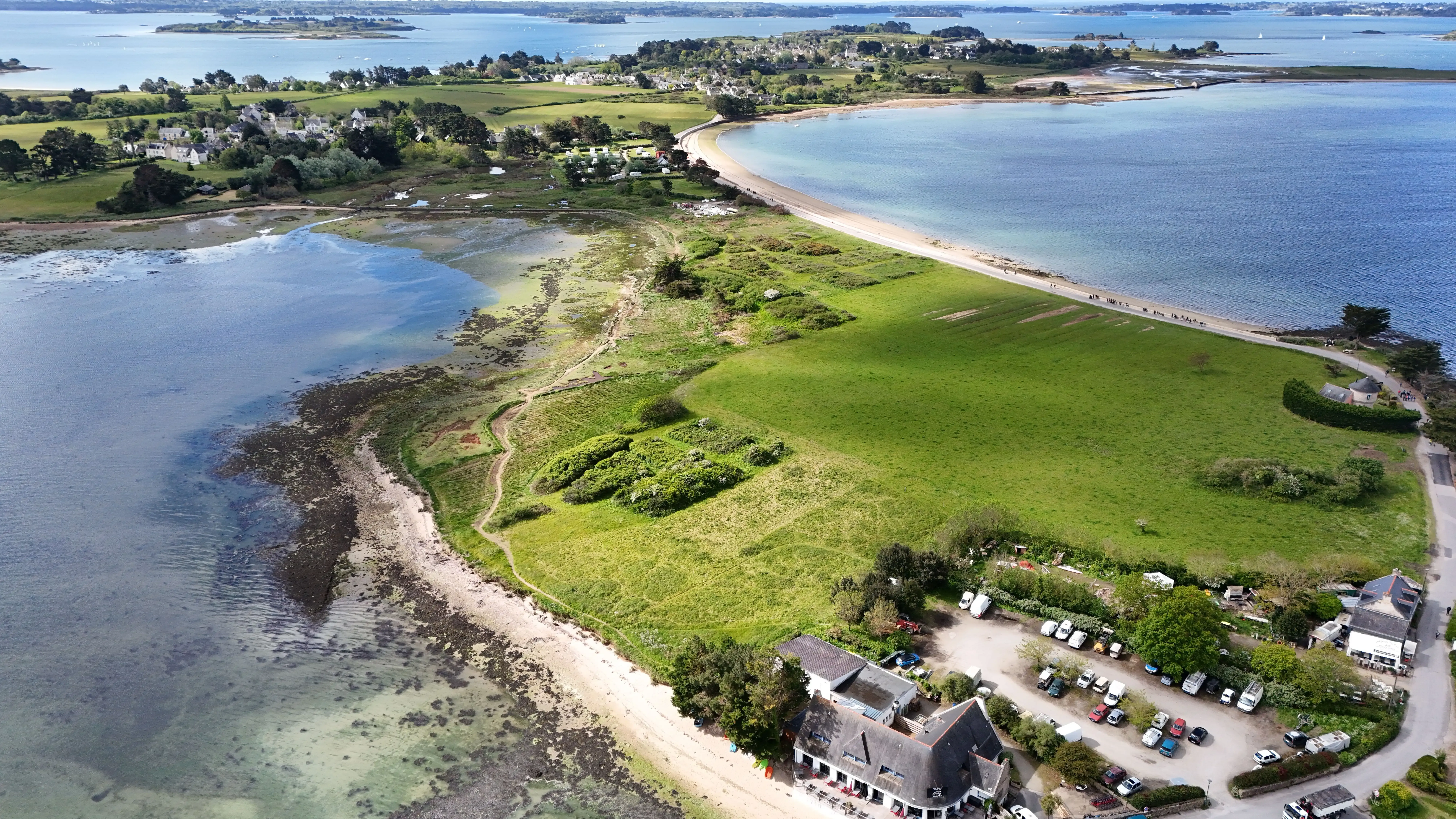 Katamaran-Tour im Golf von Morbihan ab Arzon.