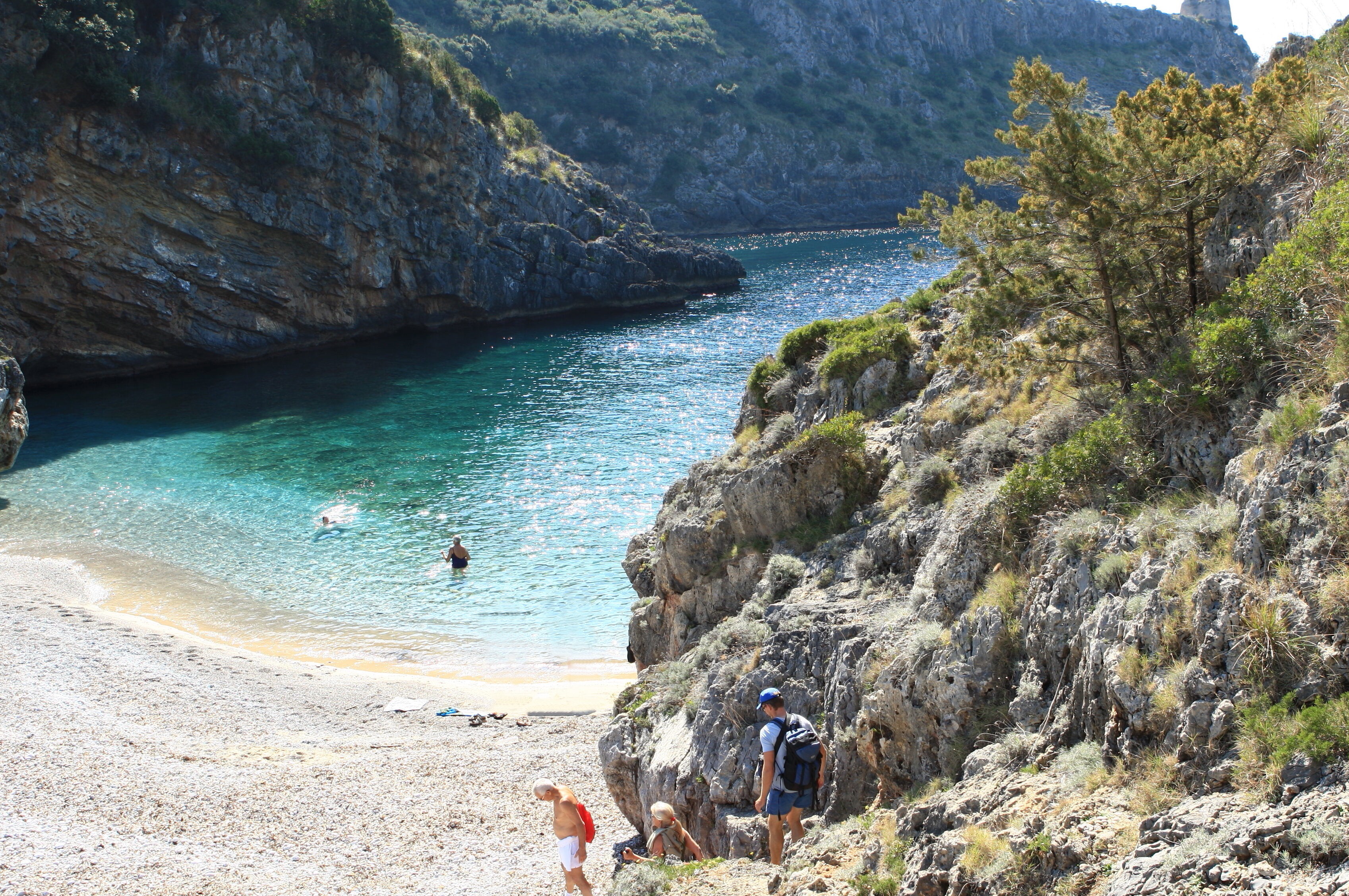 Balade en bateau - Côte du Cilento.