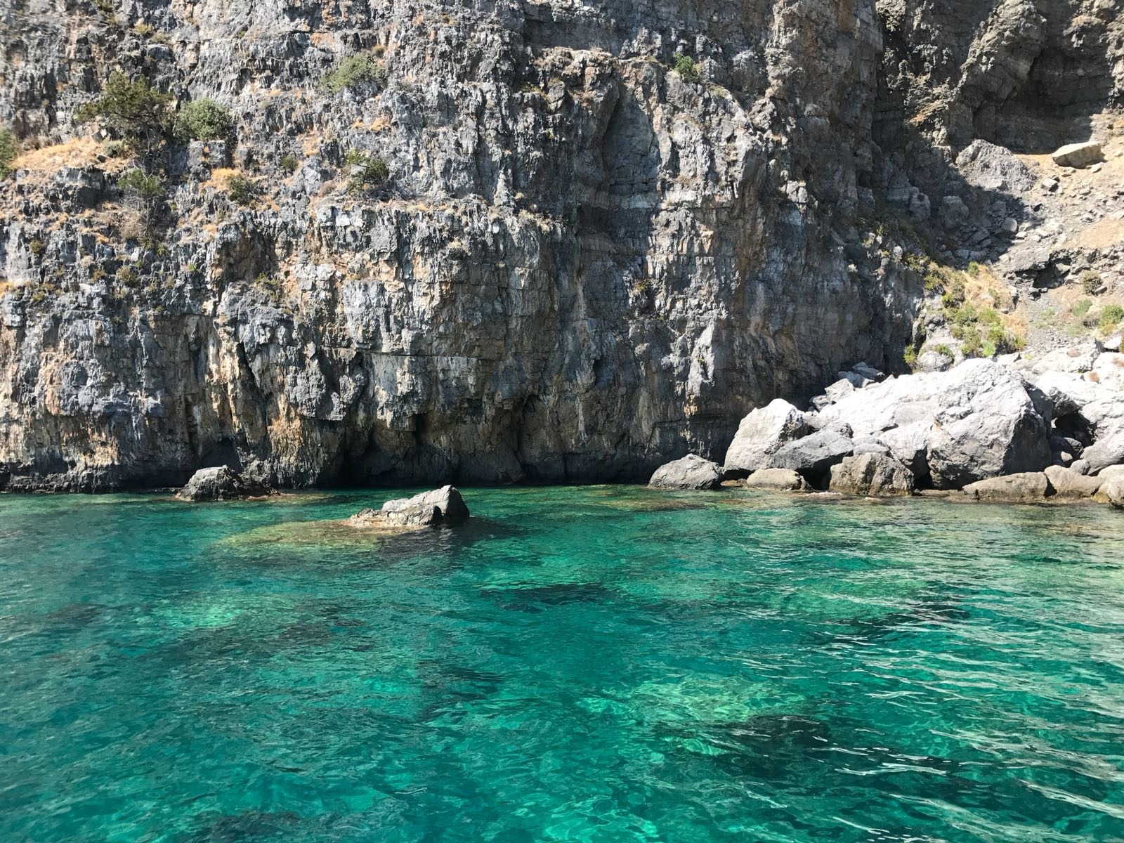 Balade en bateau - Côte du Cilento avec Trasporto Passeggeri Il Delfino Scario.
