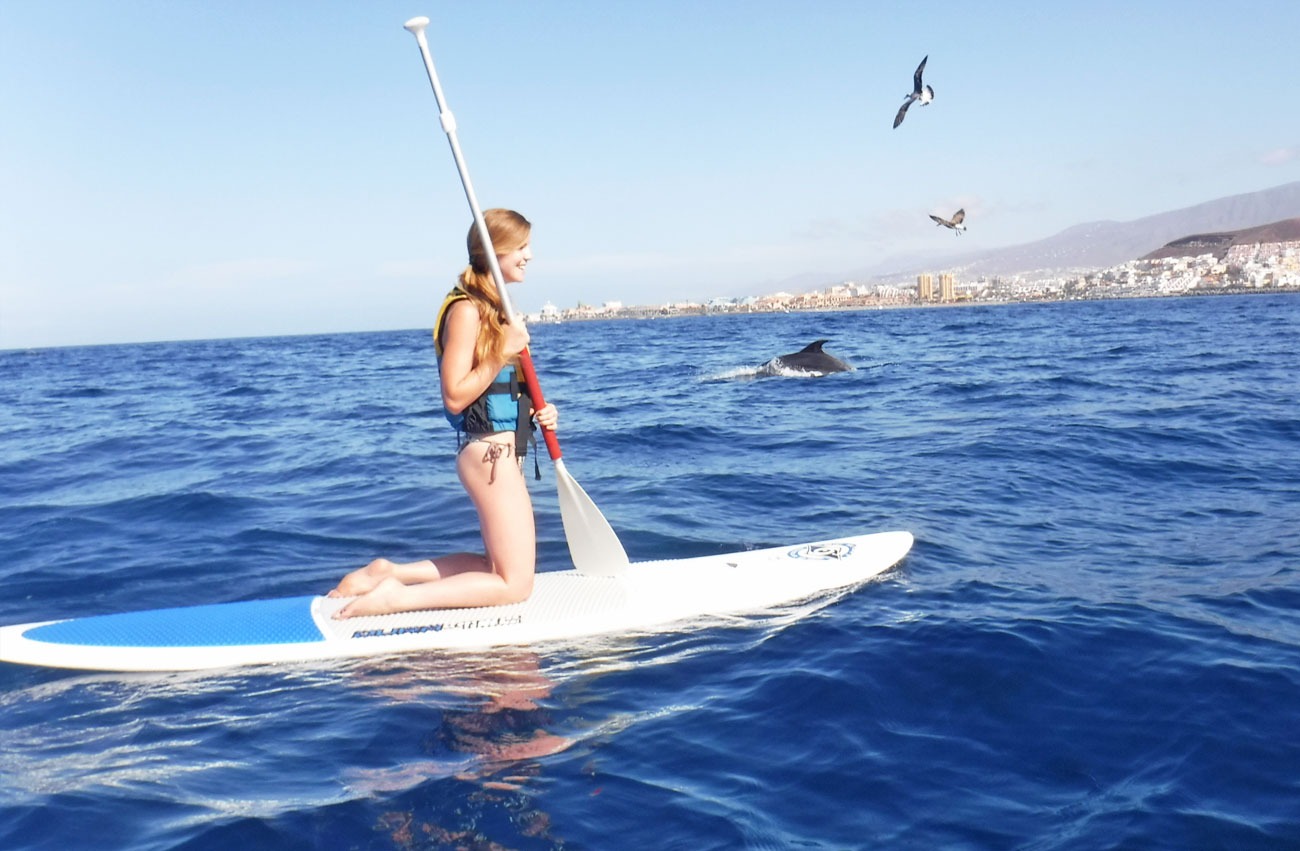 Noleggio SUP a Los Cristianos.