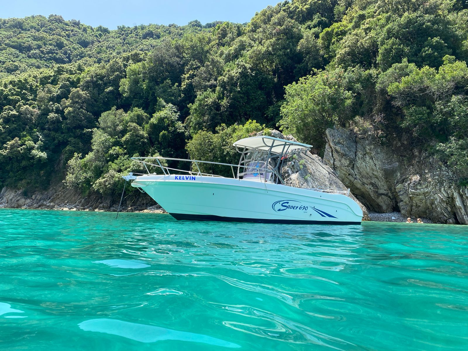 Boat Trip from Saranda to Kroreza Beach with Drinks & Snorkeling from Kelvin Boat Trip Saranda.