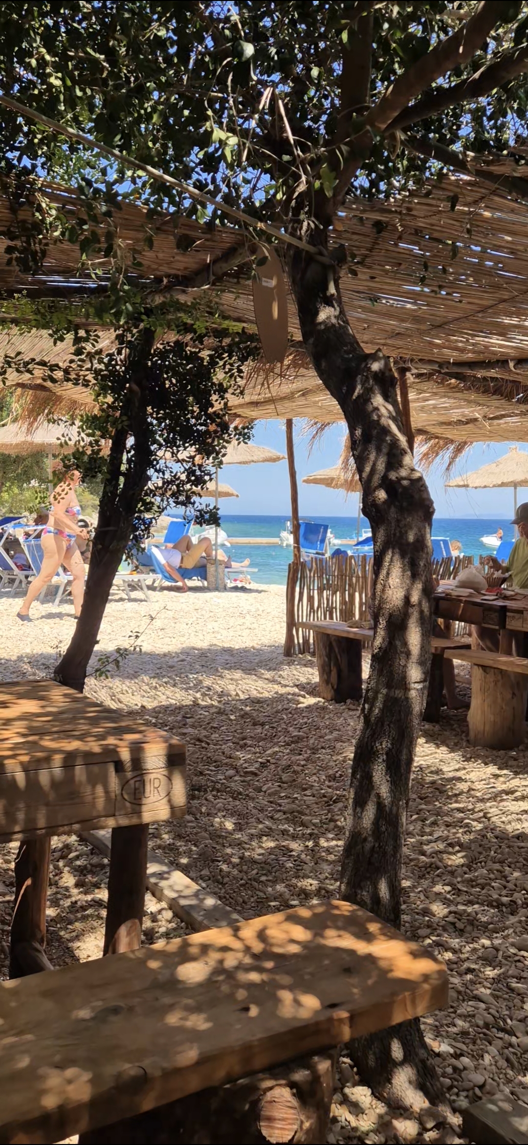 Privébotenreis naar de grot van Haxhi Ali, Dafina Bay en Grama Bay met zwemstops.