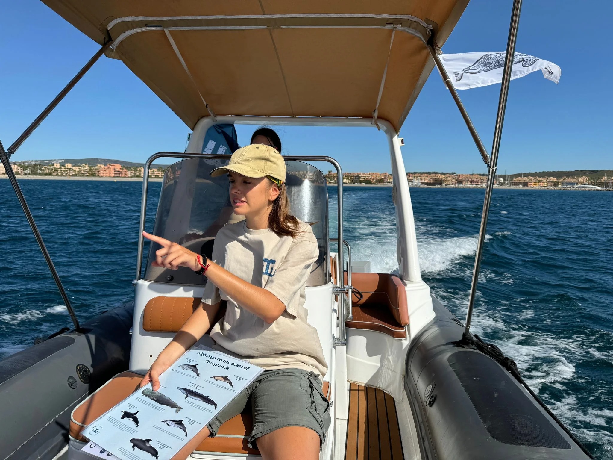 Whale & Dolphin Watching Boat Trip from Sotogrande with Drinks & Snacks from WeWhale Sotogrande.