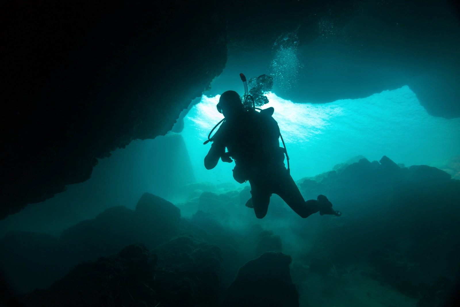 Guided Dive from l'Etang Salé for Certified Divers from Plongée Salée La Réunion.
