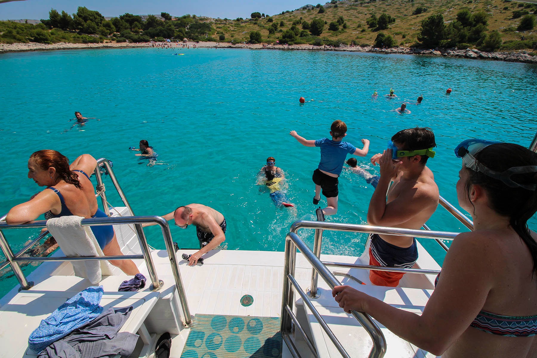 Boottocht naar Fort Tureta met Mikado Kornati Excursions.