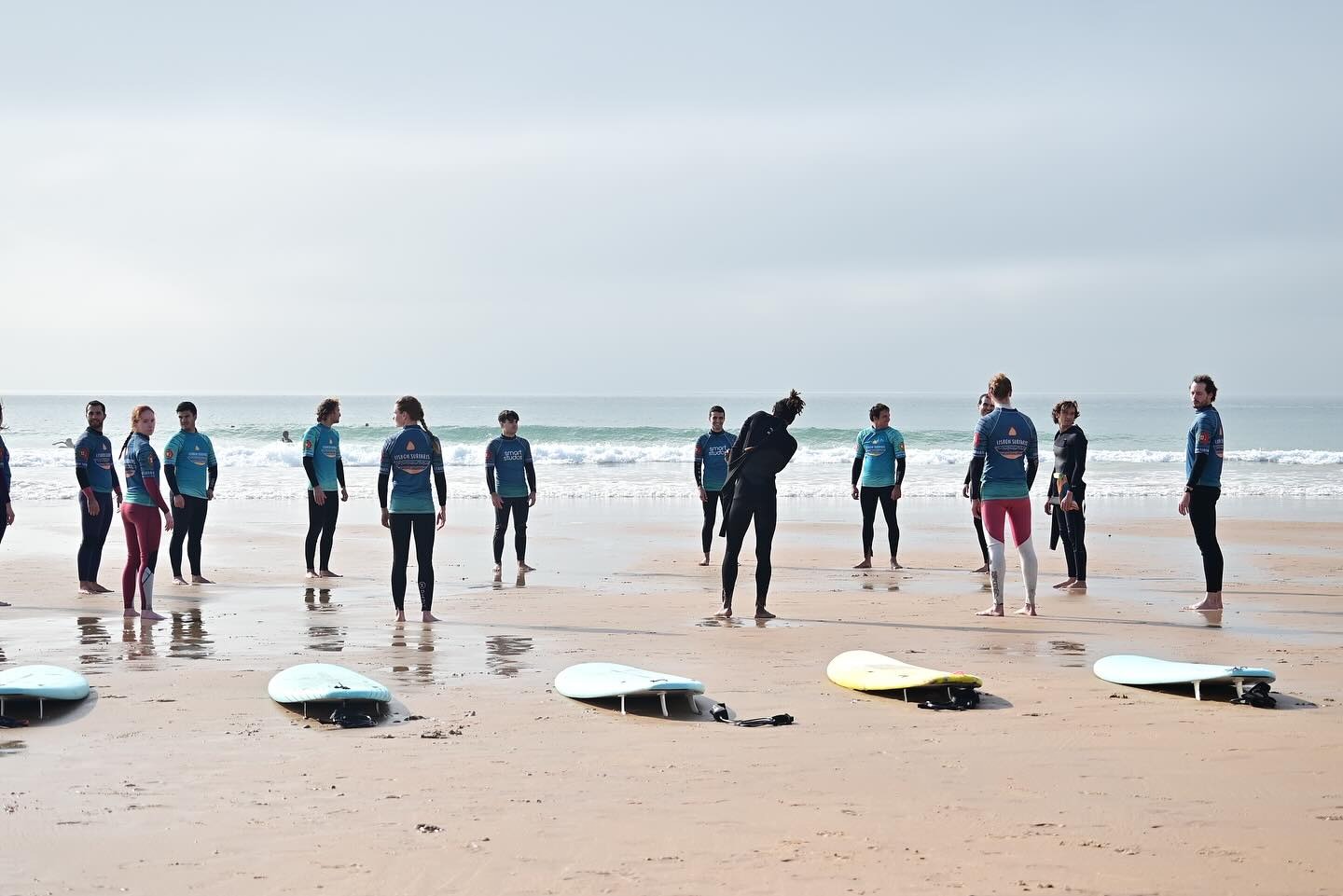 5 jours - Cours de surf sur la plage de Carcavelos près de Lisbonne.