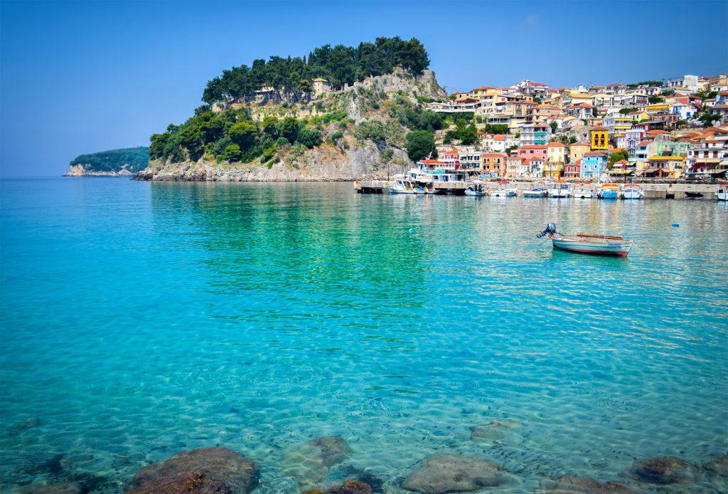Boottocht naar Parga & Sivota incl. Blue Lagoon met Zwemmen.