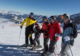 Clases de esquí para adultos para principiantes con Ski- & Snowboard School Kaprun.