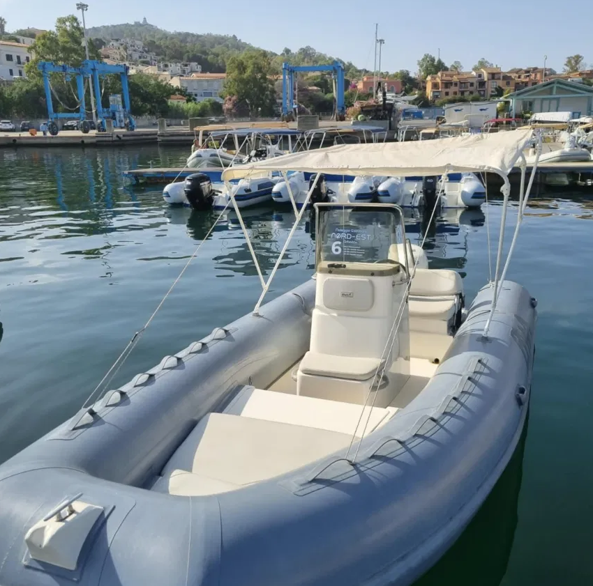RIB Boats Rental in Arbatax (Up to 4 People) without Licence.