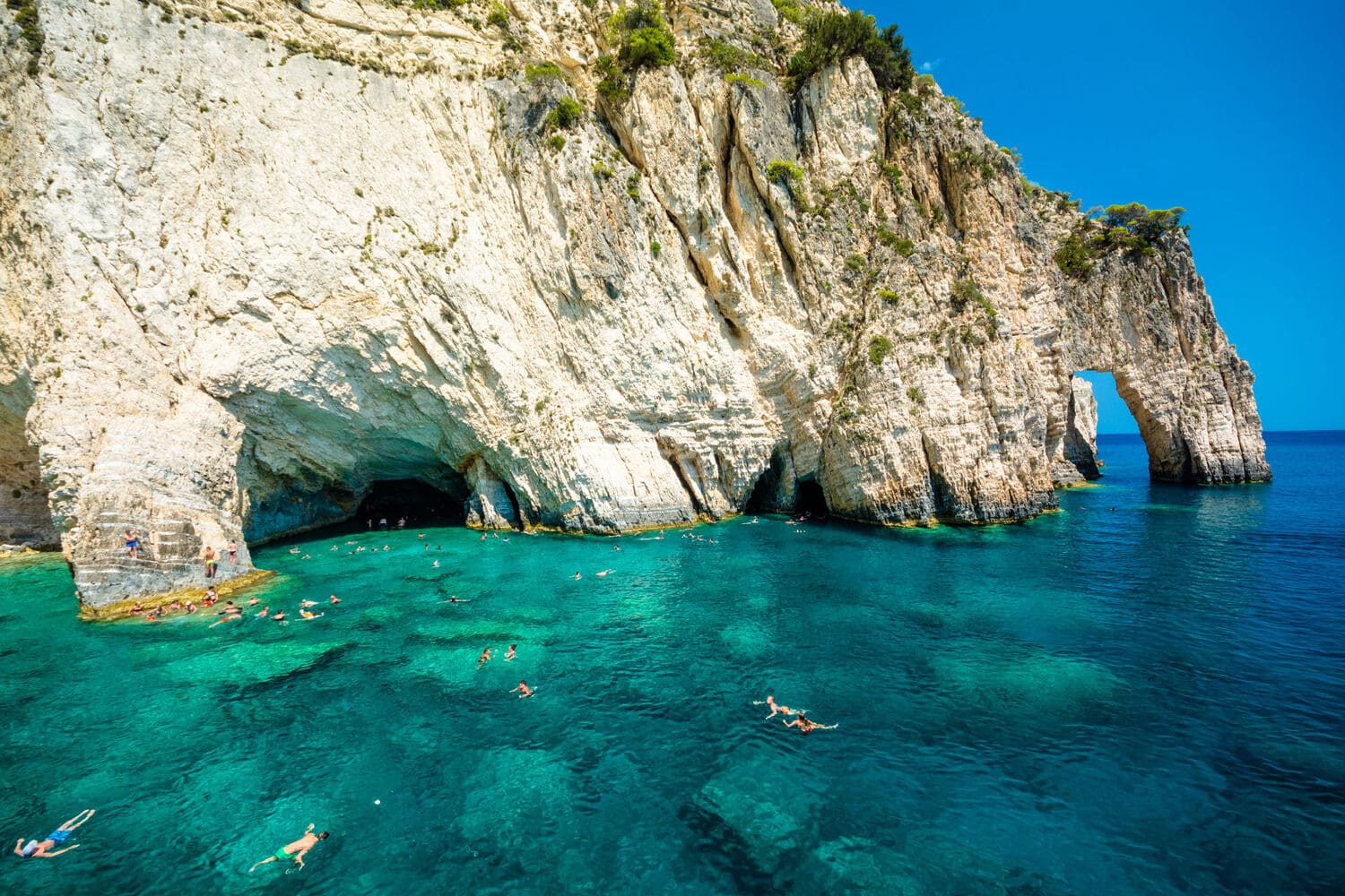 Private Half-Day Boat Trip to Marathonisi Island and Mizithres with Turtle Spotting from Rent All Mania Zante.